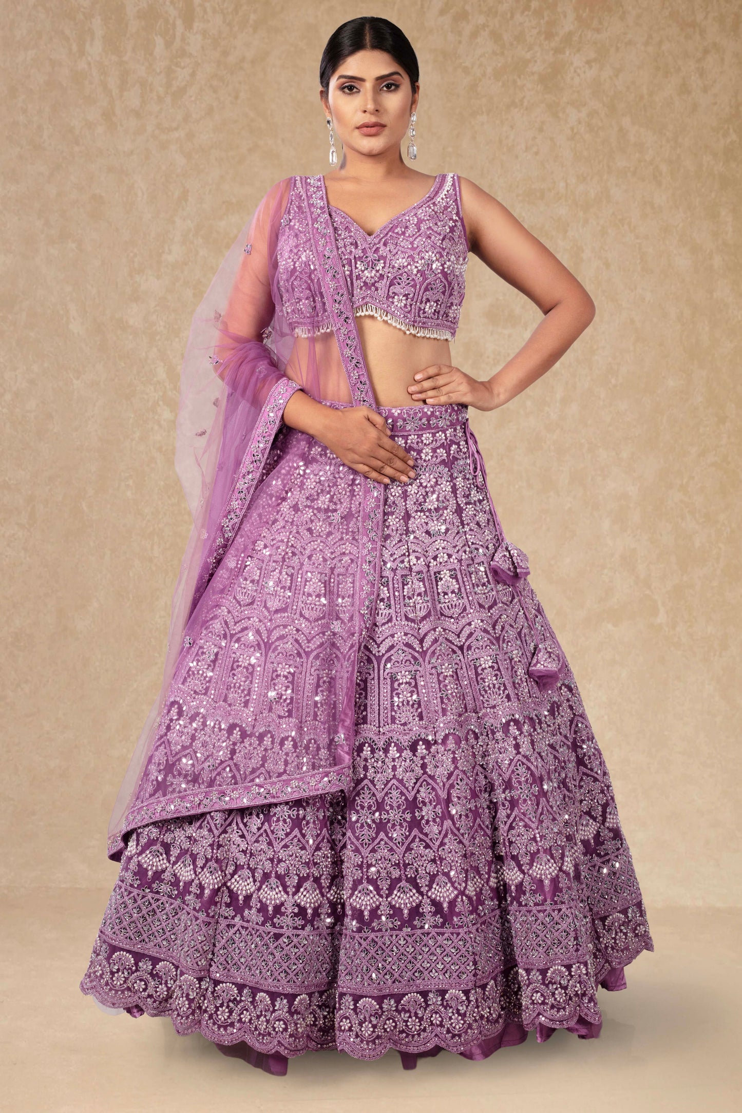 Party Wear Lehenga D-307