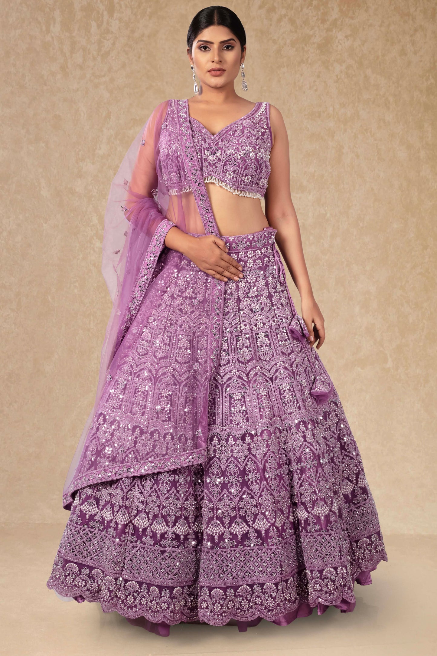 Party Wear Lehenga D-307