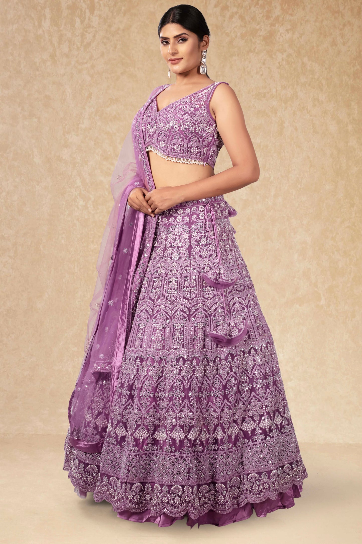 Party Wear Lehenga D-307