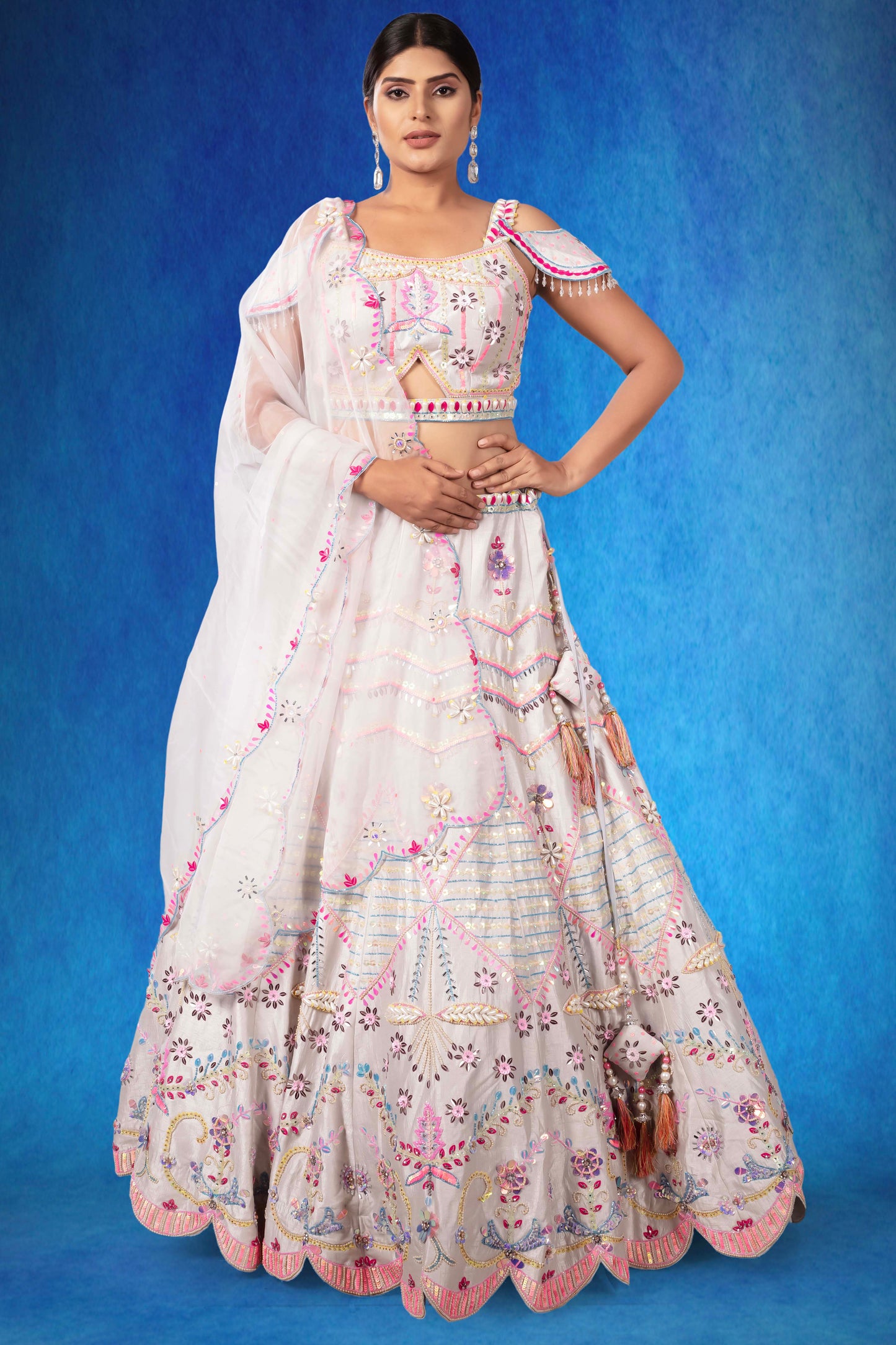 Party Wear Lehenga D-303