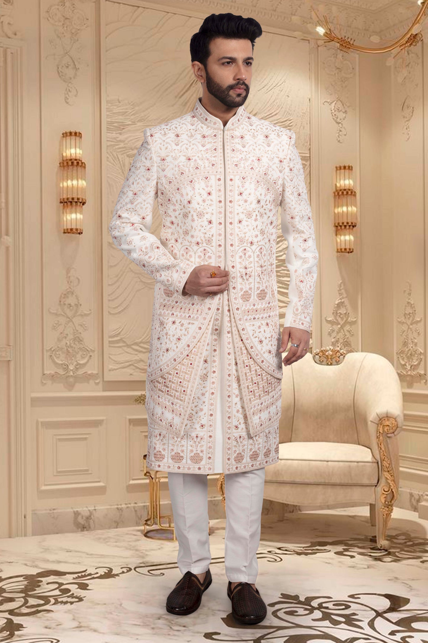 Mens Sherwani- U2-S337