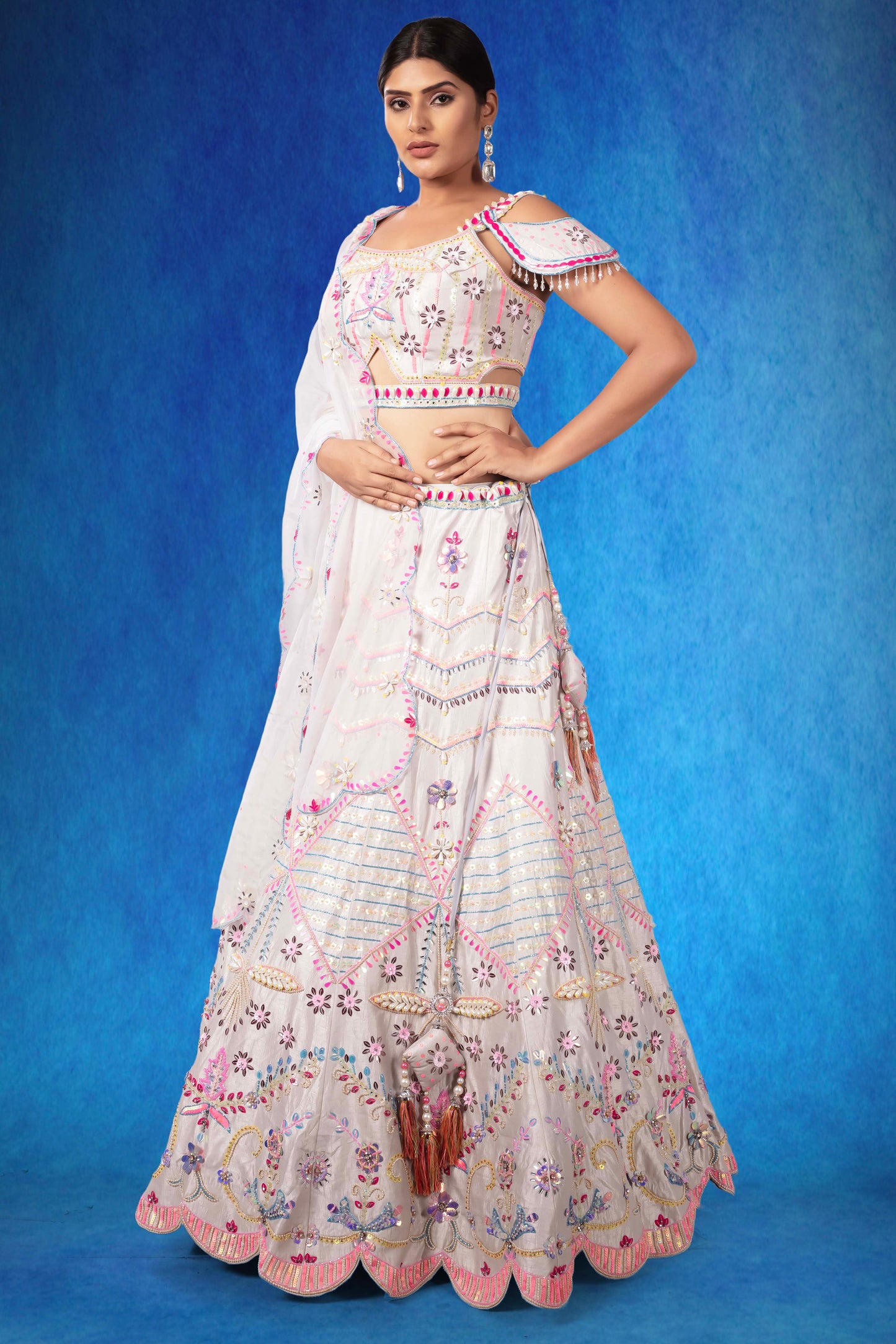 Party Wear Lehenga D-303