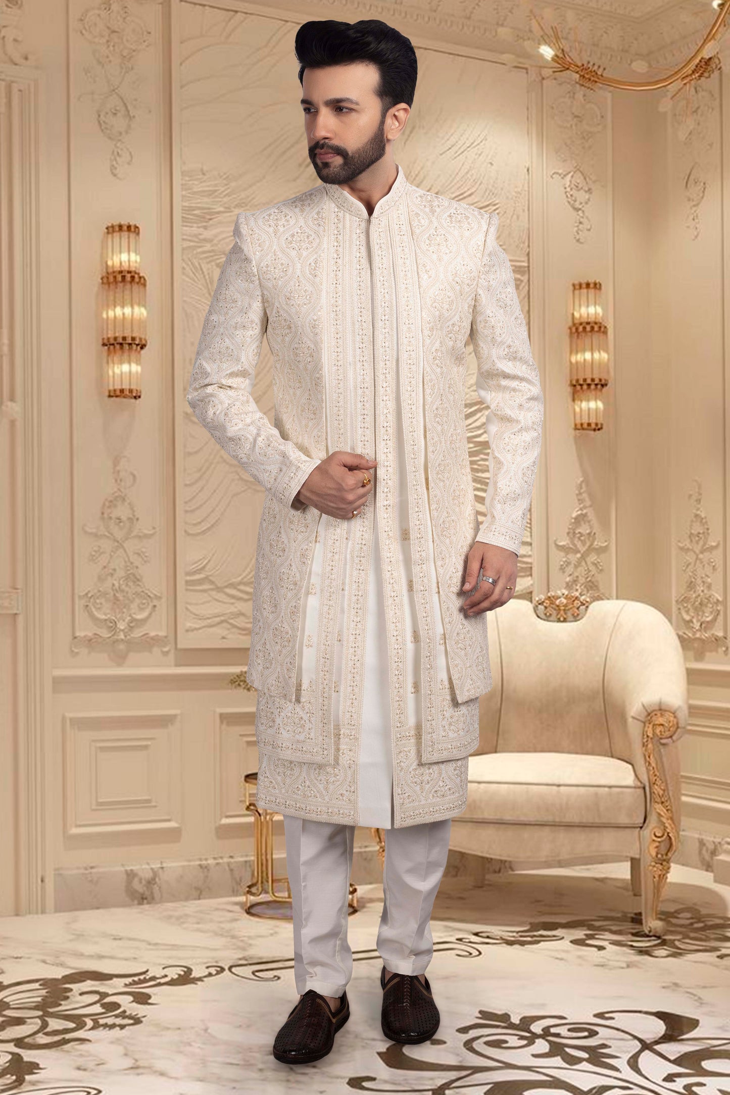 Mens Sherwani-  U2-S342