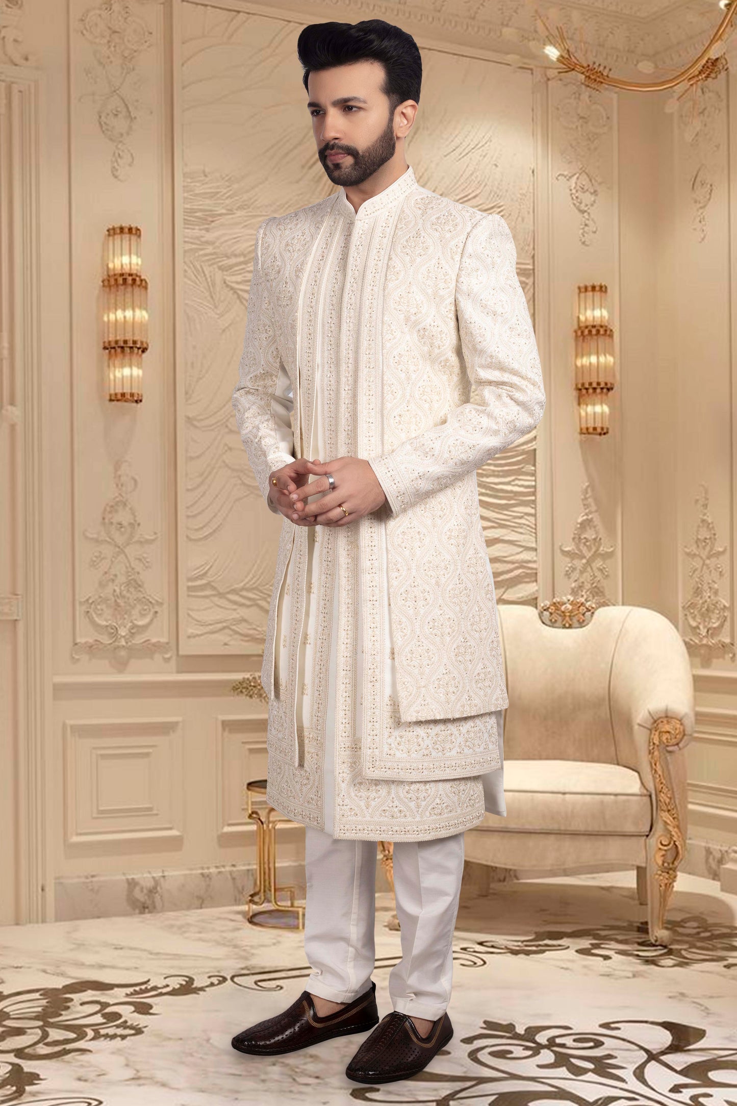 Mens Sherwani-  U2-S342