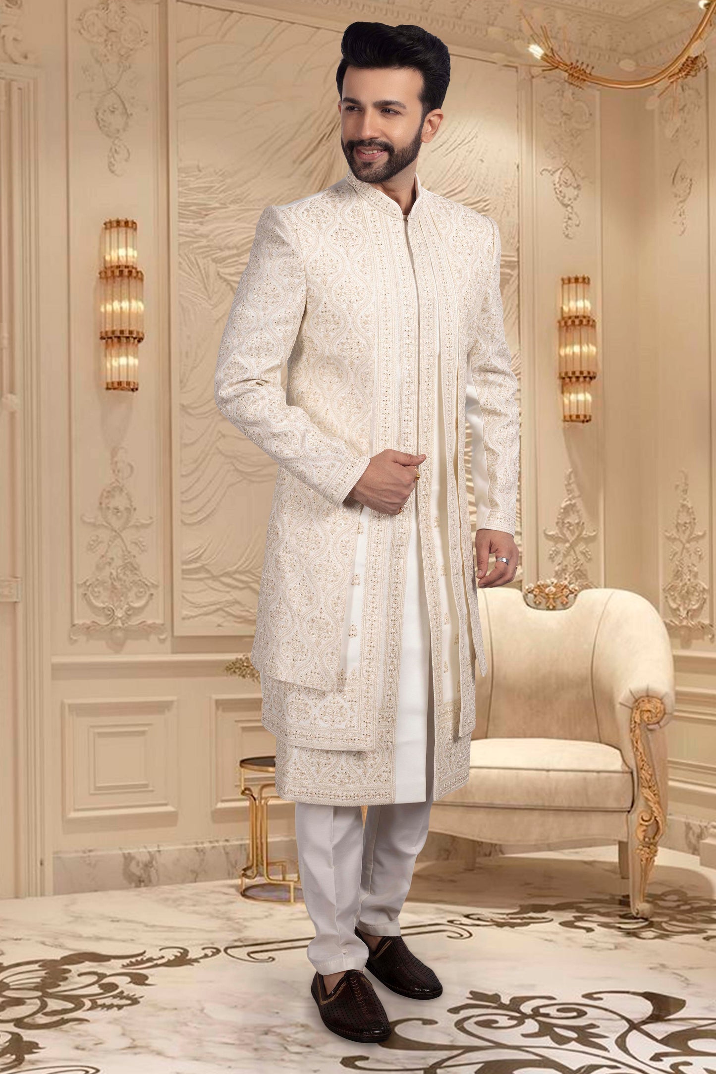 Mens Sherwani-  U2-S342