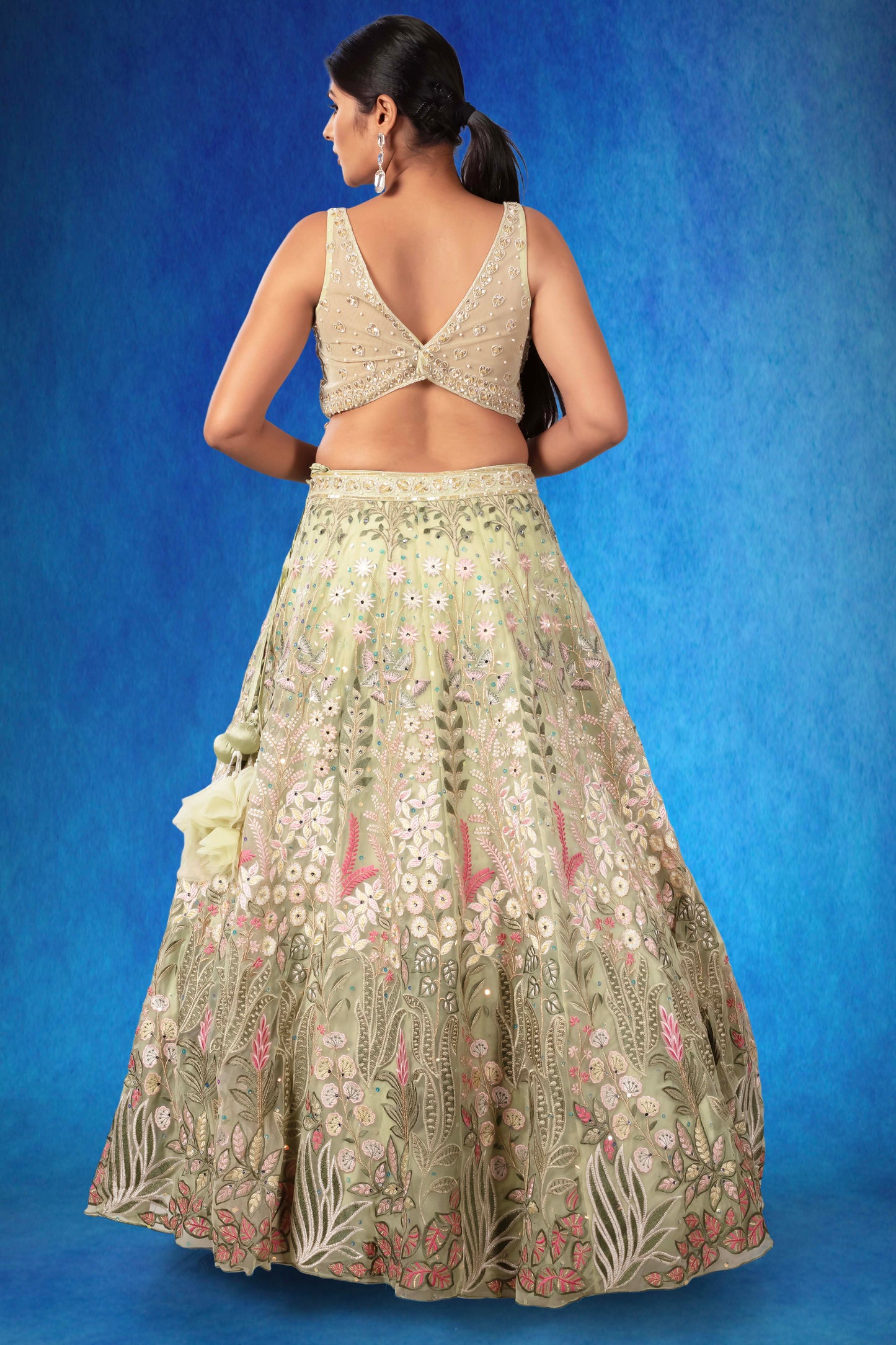 Party Wear Lehenga D-305