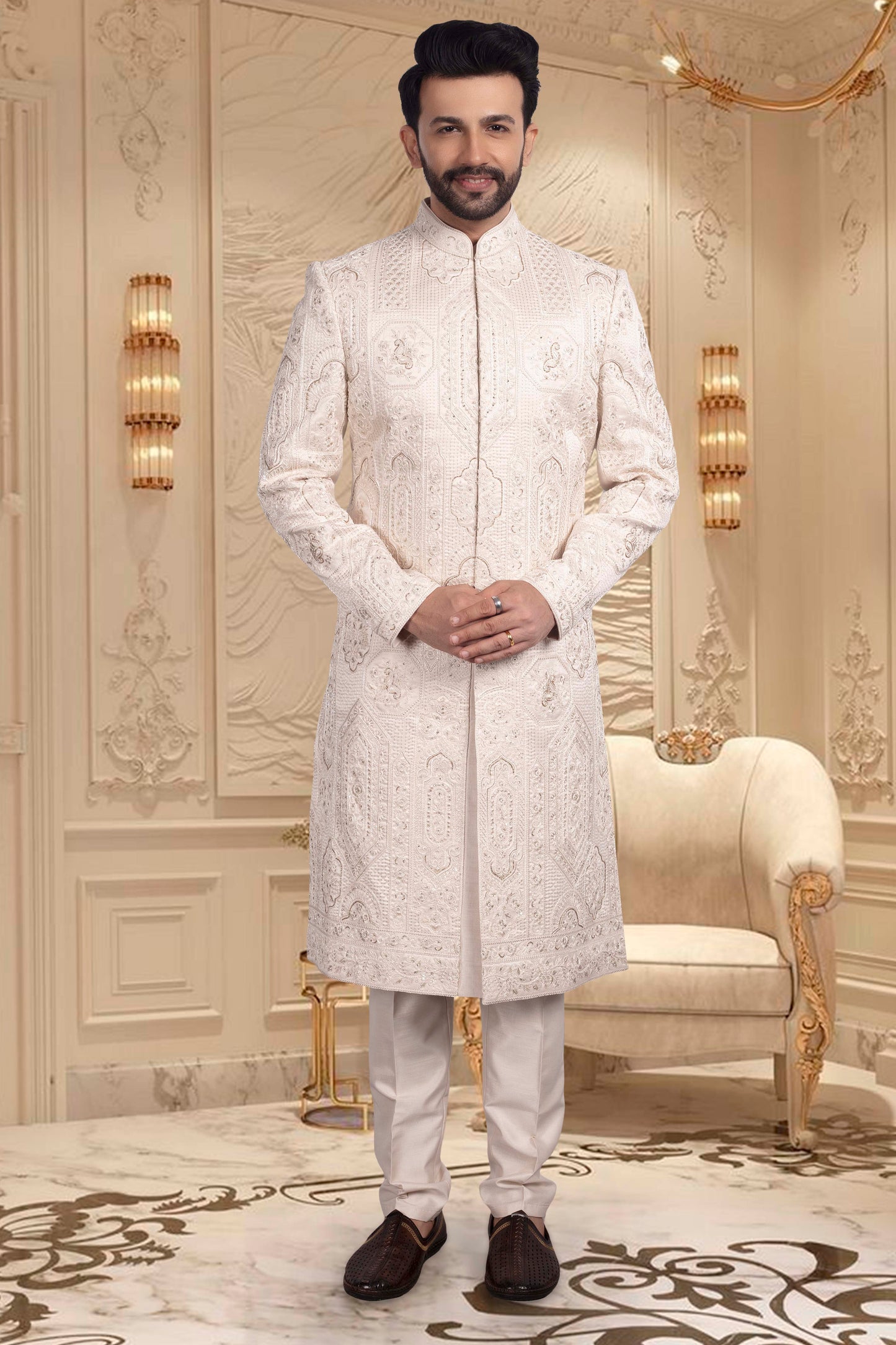 Mens Sherwani-  U2-S341