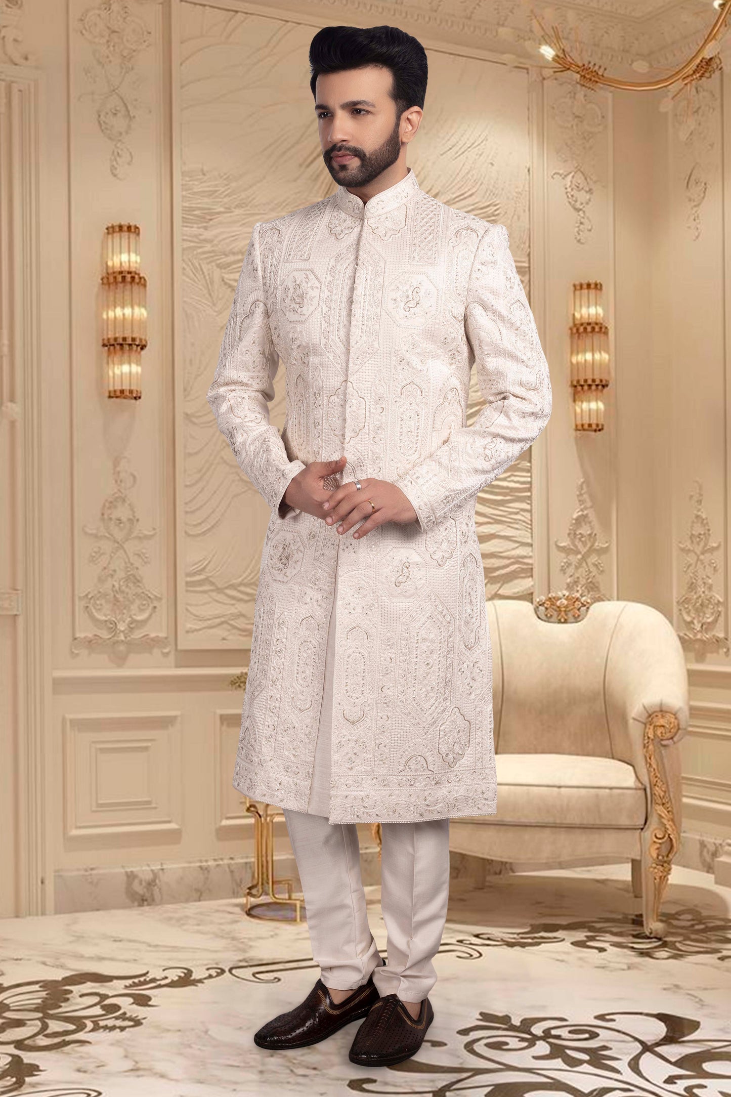 Mens Sherwani-  U2-S341