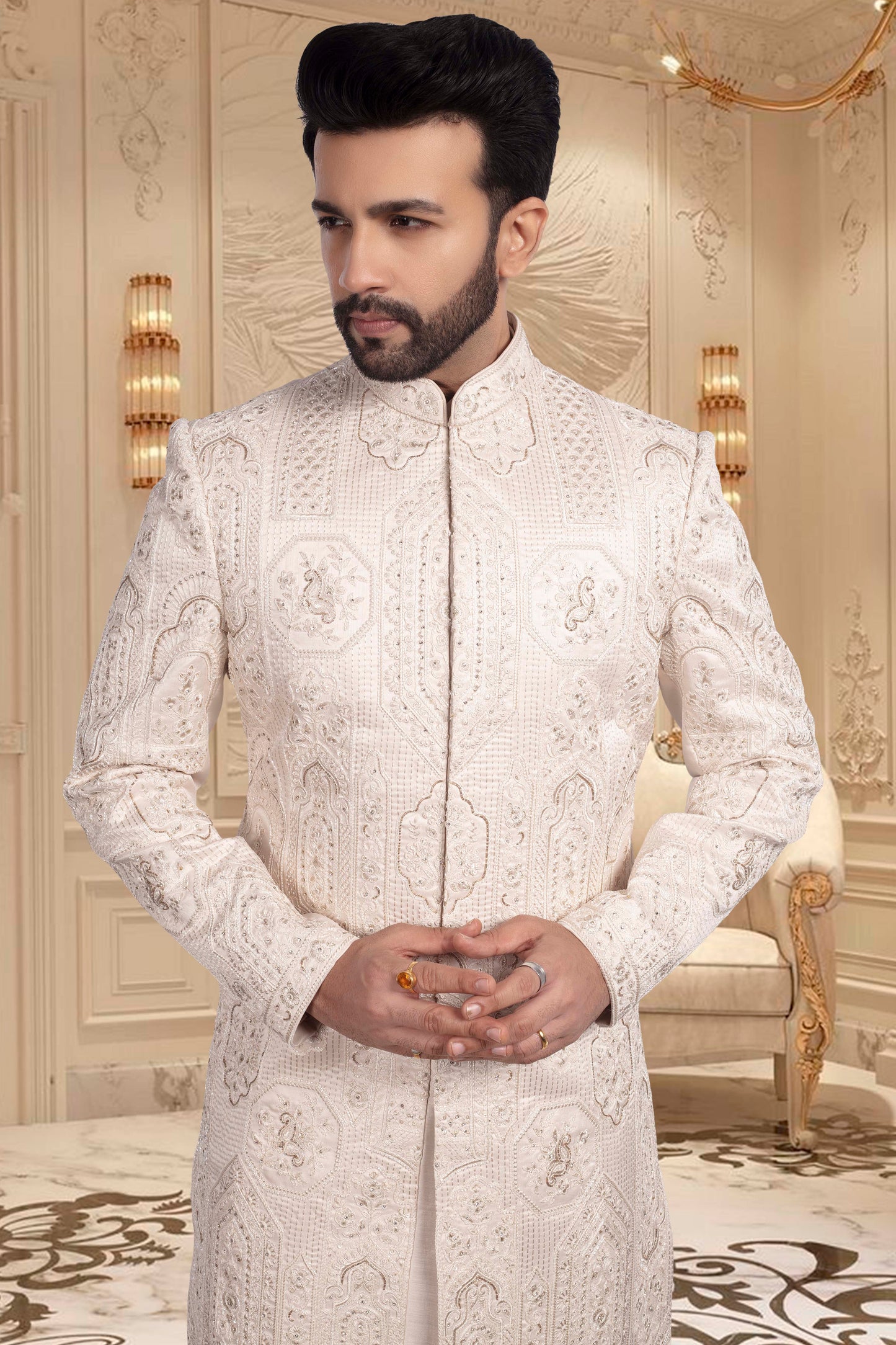 Mens Sherwani-  U2-S341