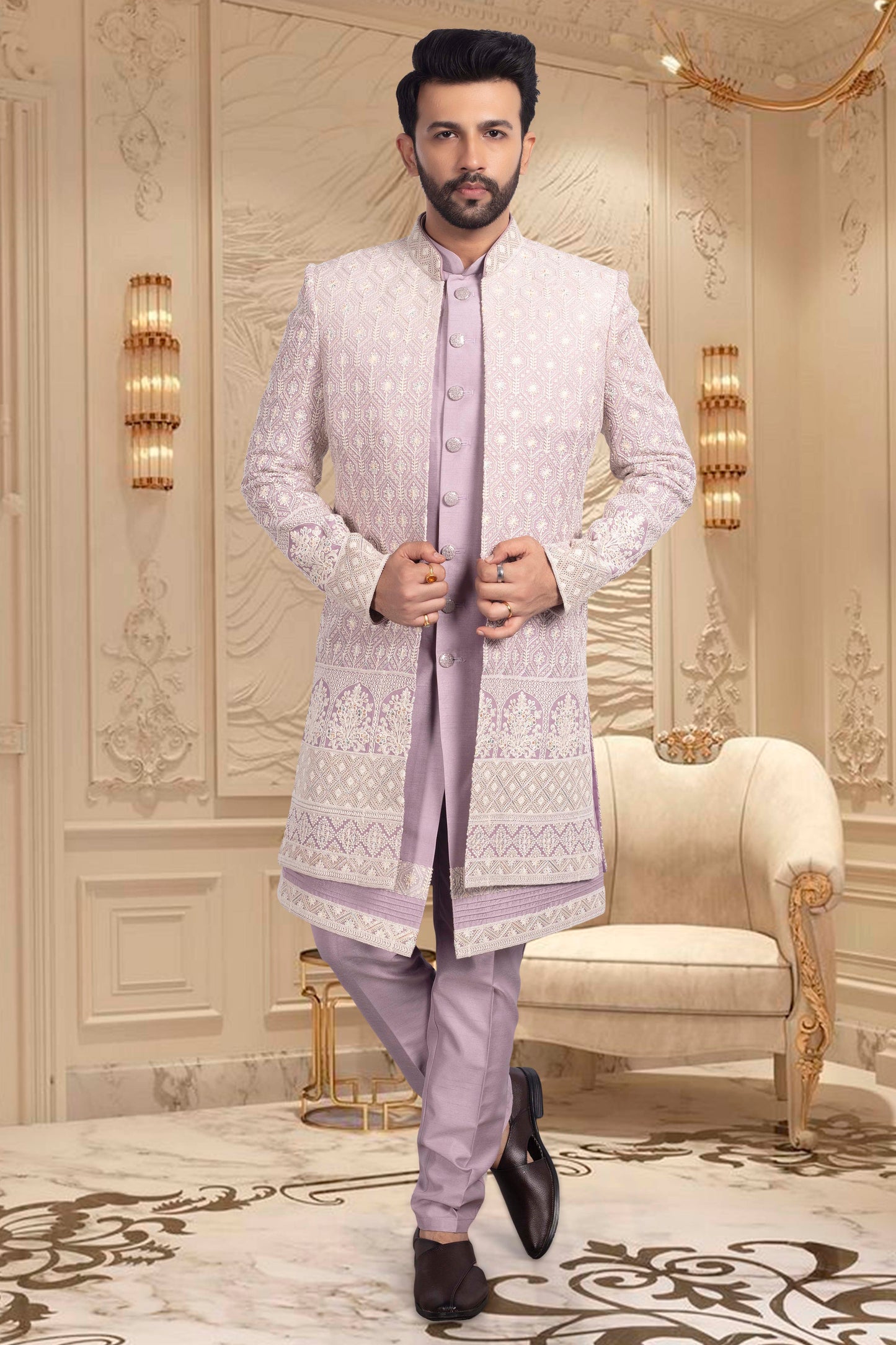 Mens Sherwani-  U2-S353