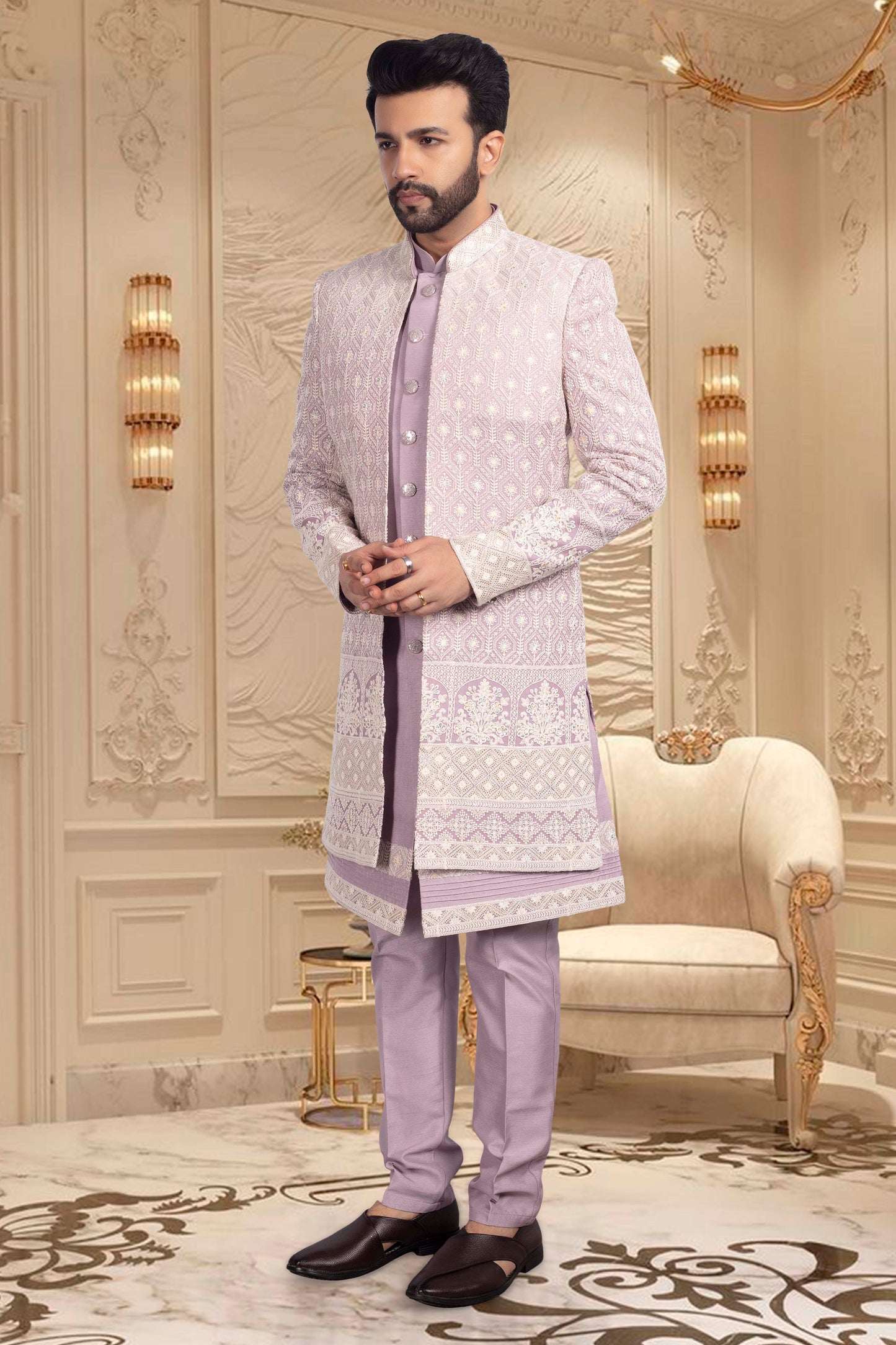 Mens Sherwani-  U2-S353