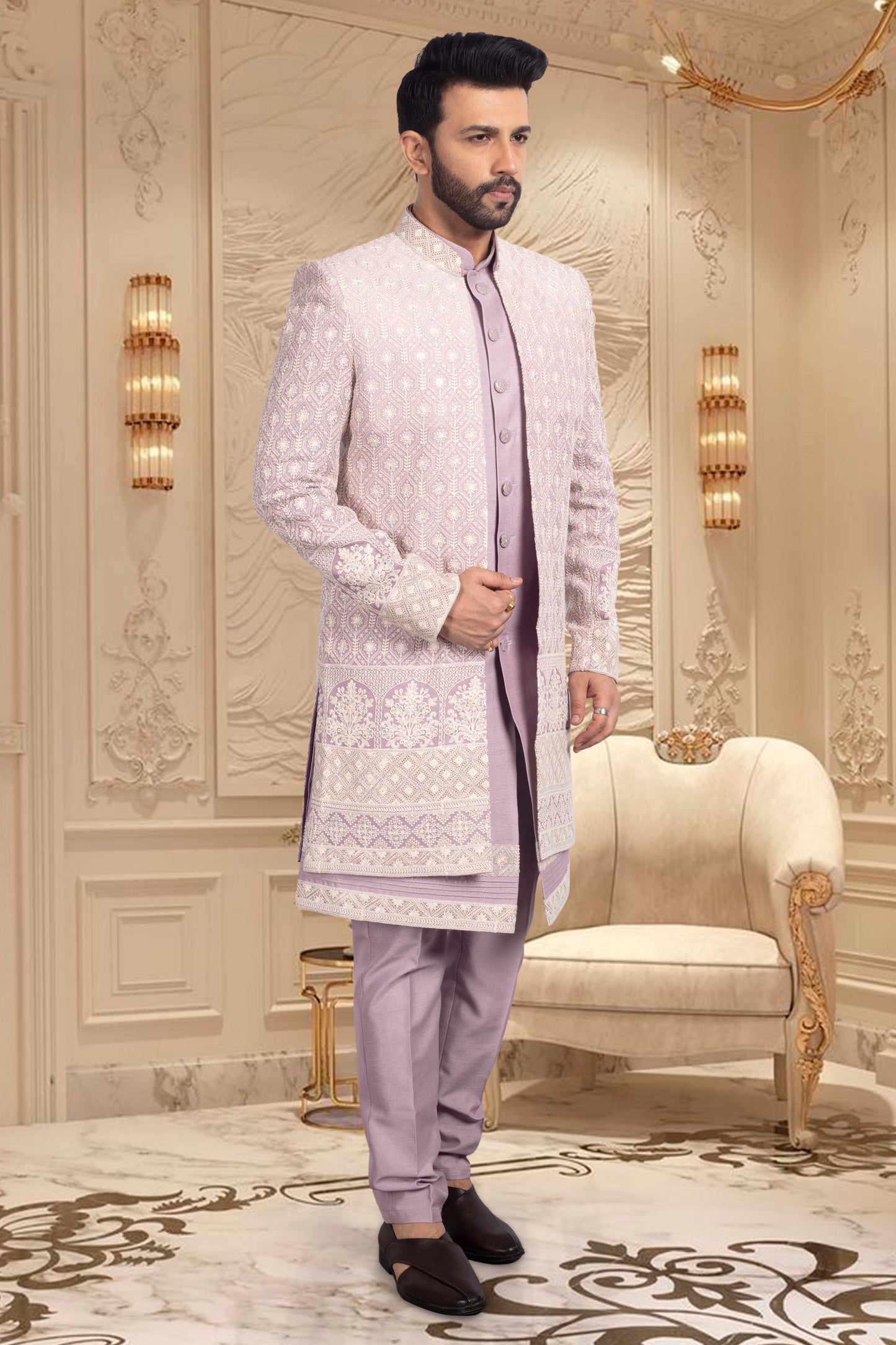 Mens Sherwani-  U2-S353