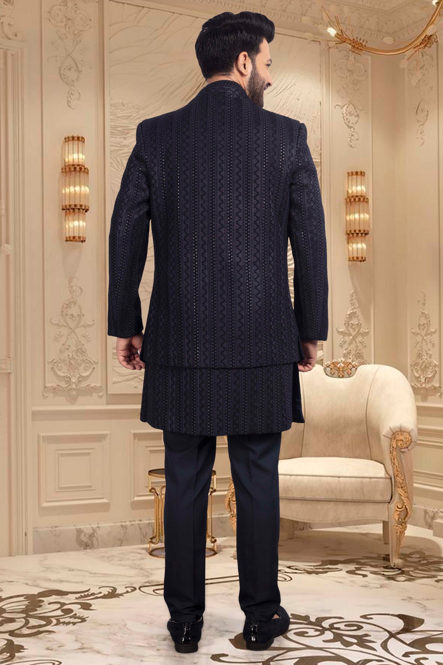 Mens Sherwani-  U2-S354