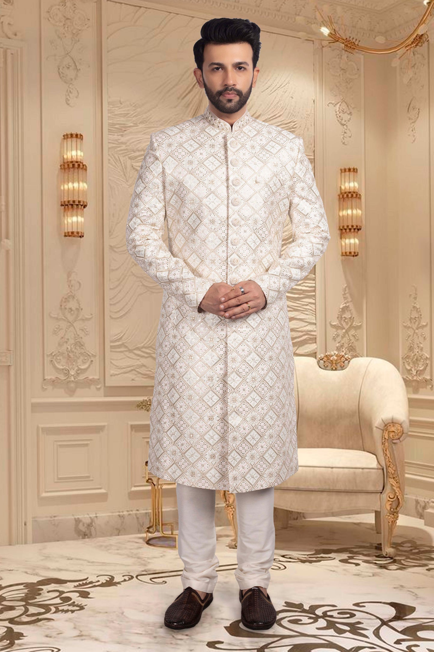 Mens Sherwani R14-S55