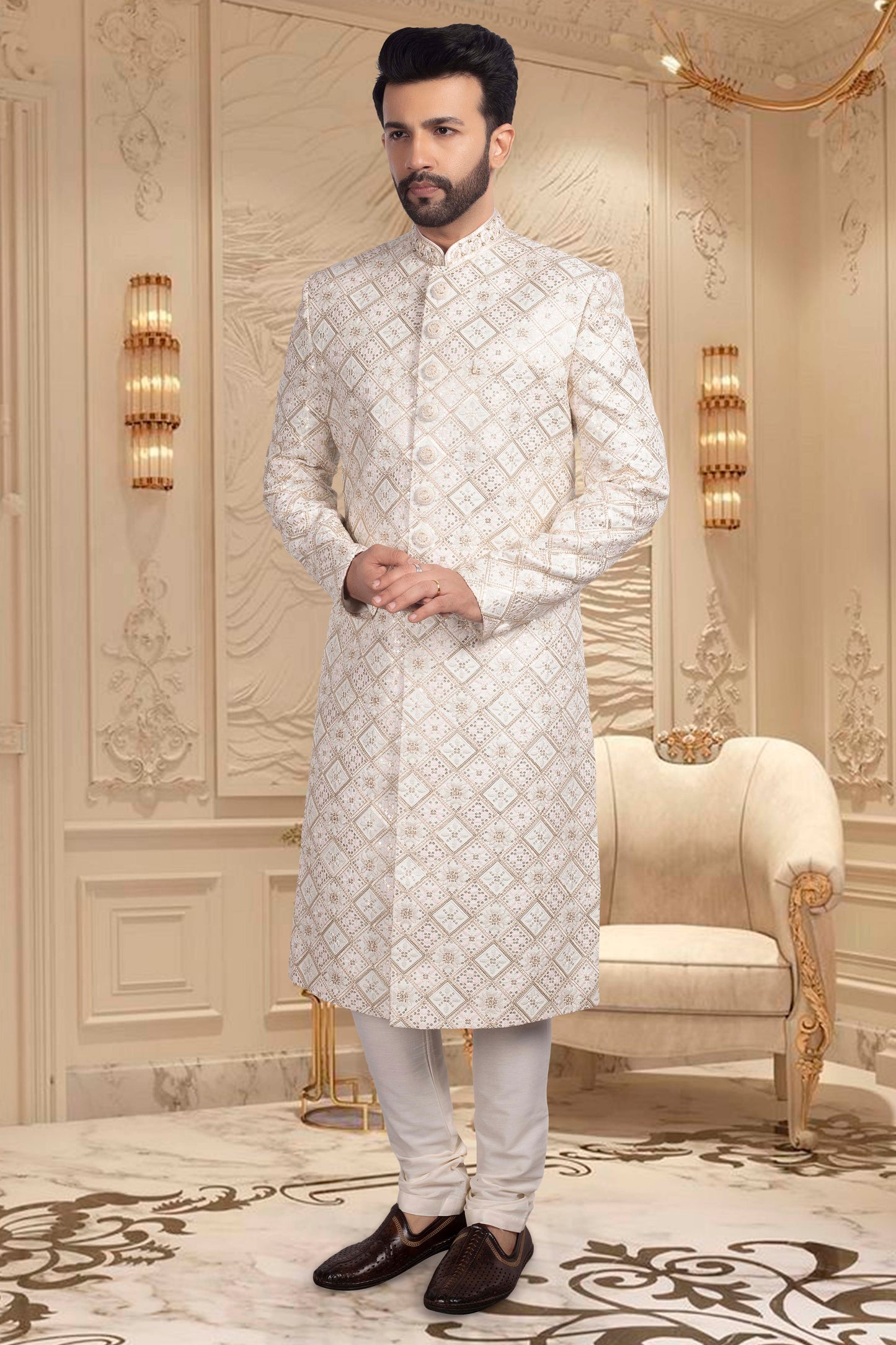 Mens Sherwani R14-S55