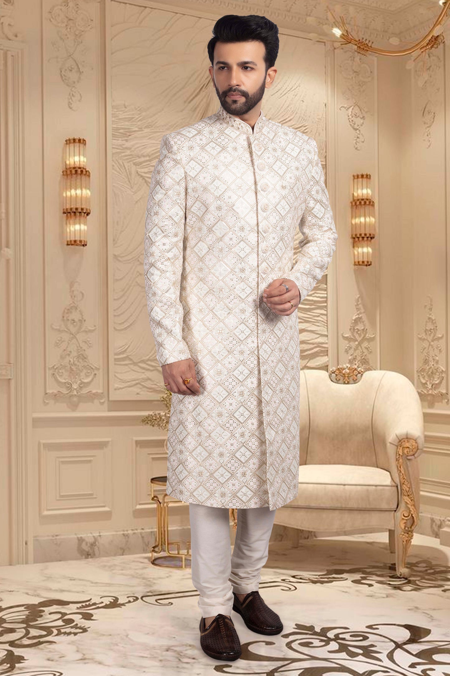 Mens Sherwani R14-S55