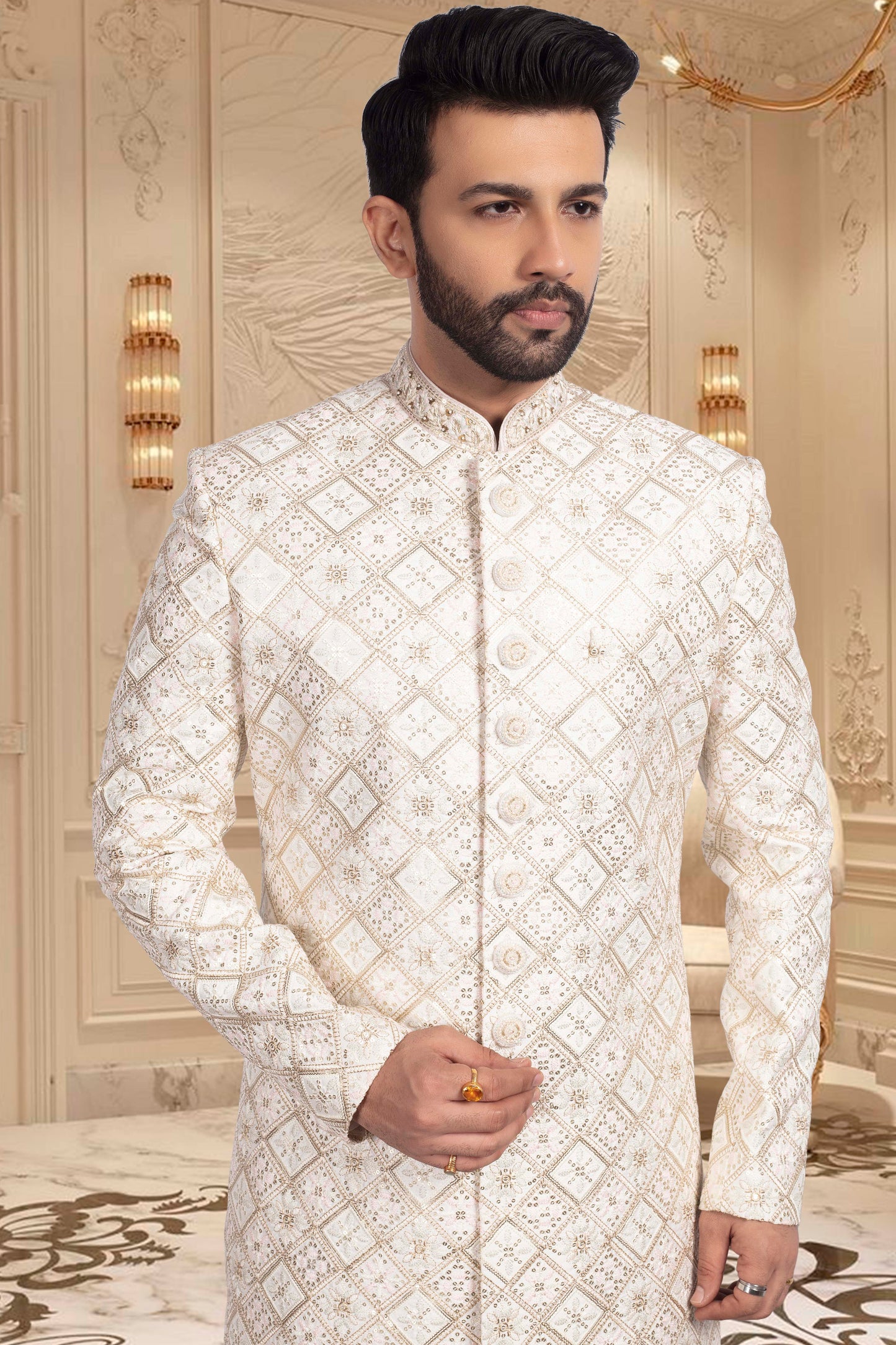 Mens Sherwani R14-S55