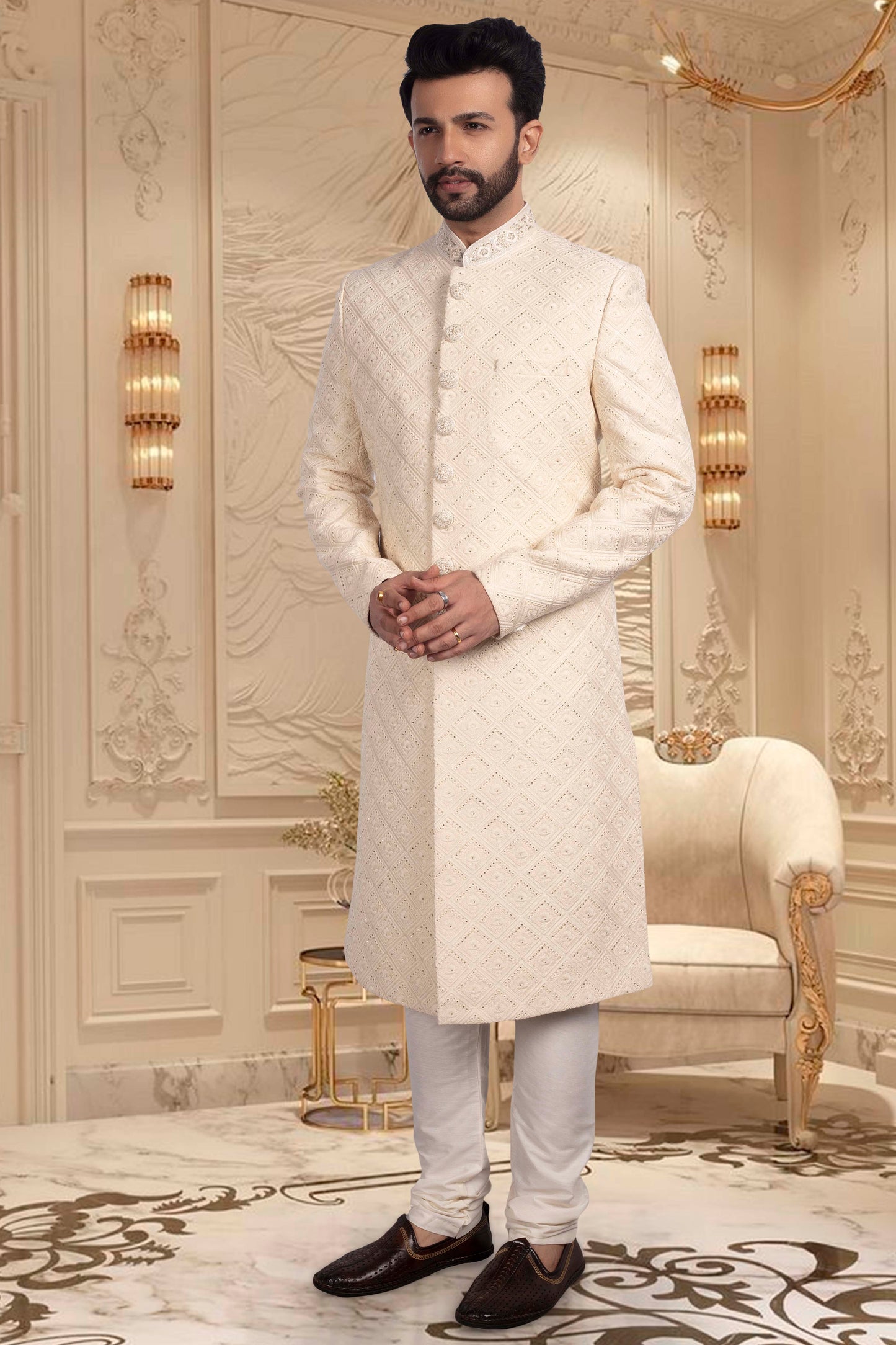 Mens Sherwani R14-S54