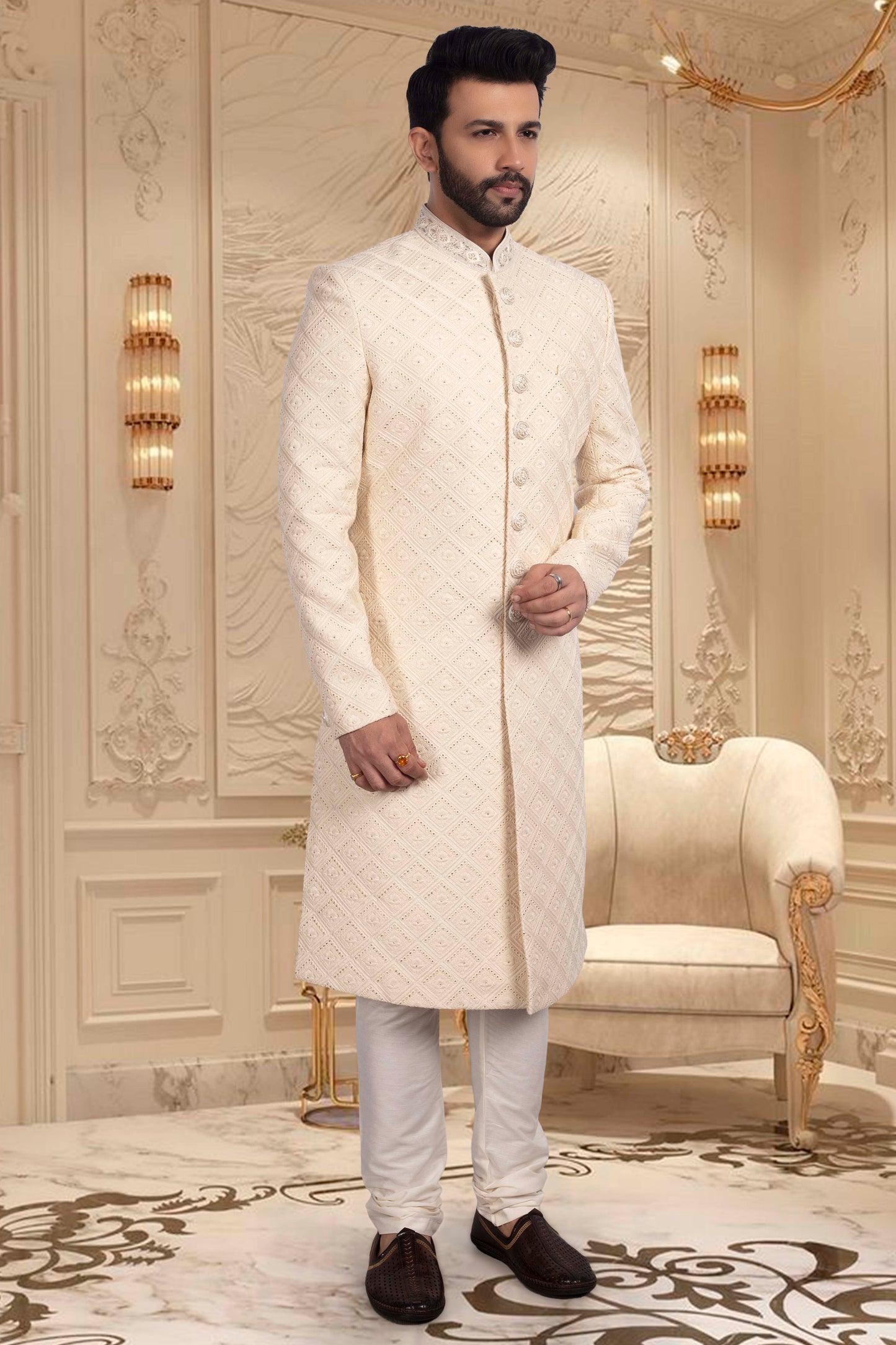 Mens Sherwani R14-S54