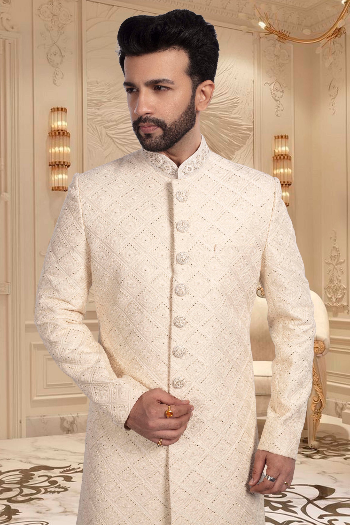 Mens Sherwani R14-S54