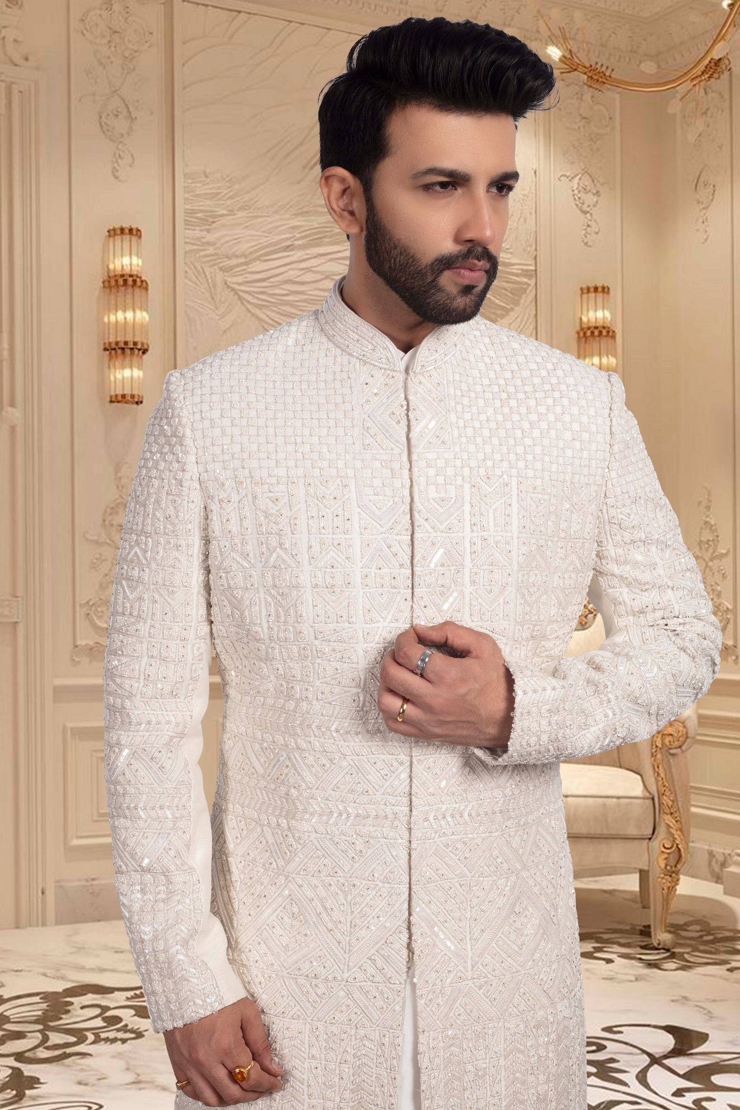 Mens Sherwani R14-S059