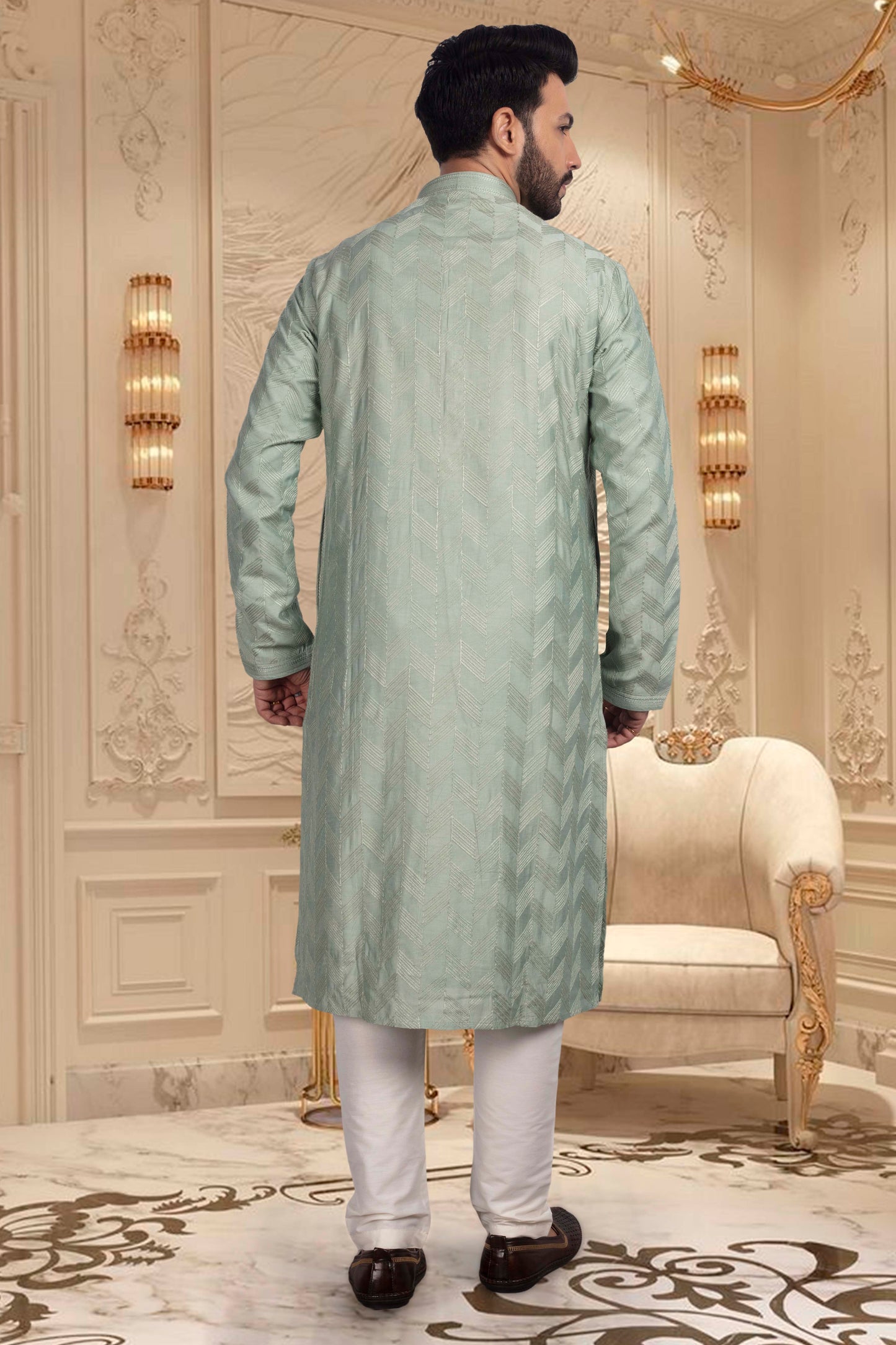 Groomsmen Kurta Pajama Sample- U2S362