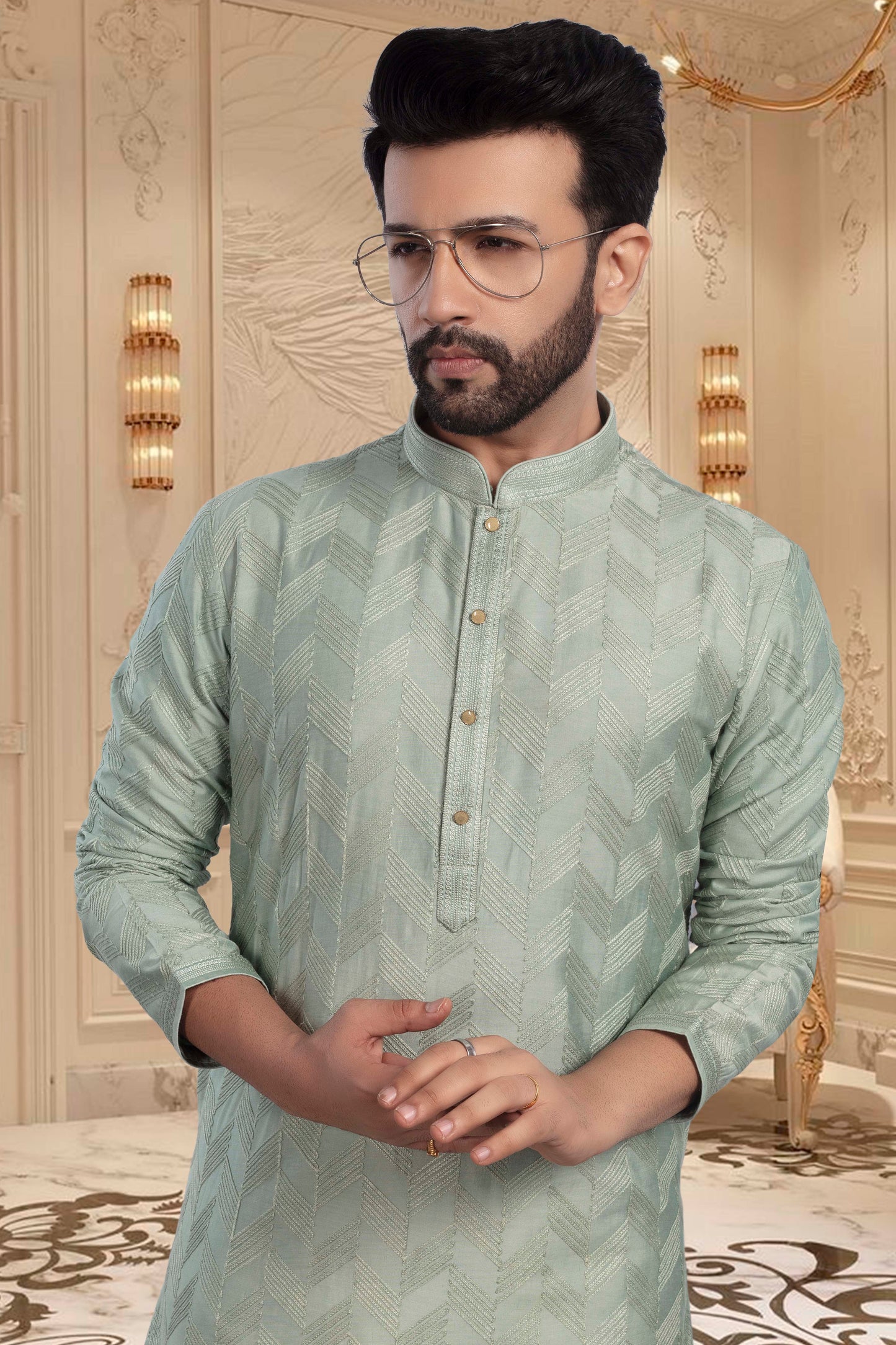 Groomsmen Kurta Pajama Sample- U2S362