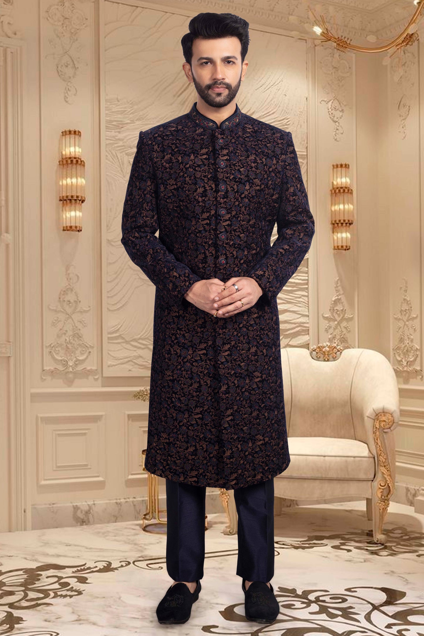 Mens Sherwani- R14-S58