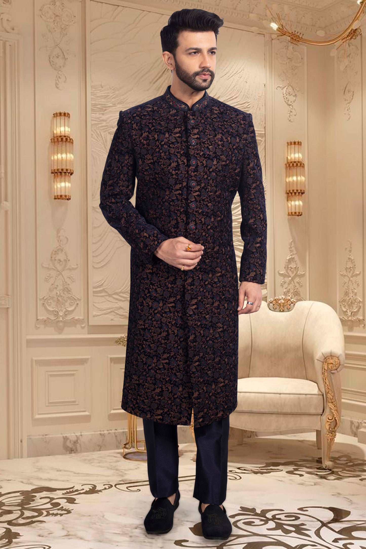 Mens Sherwani- R14-S58