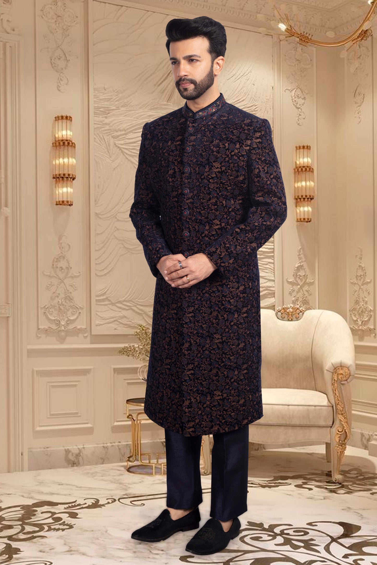 Mens Sherwani- R14-S58