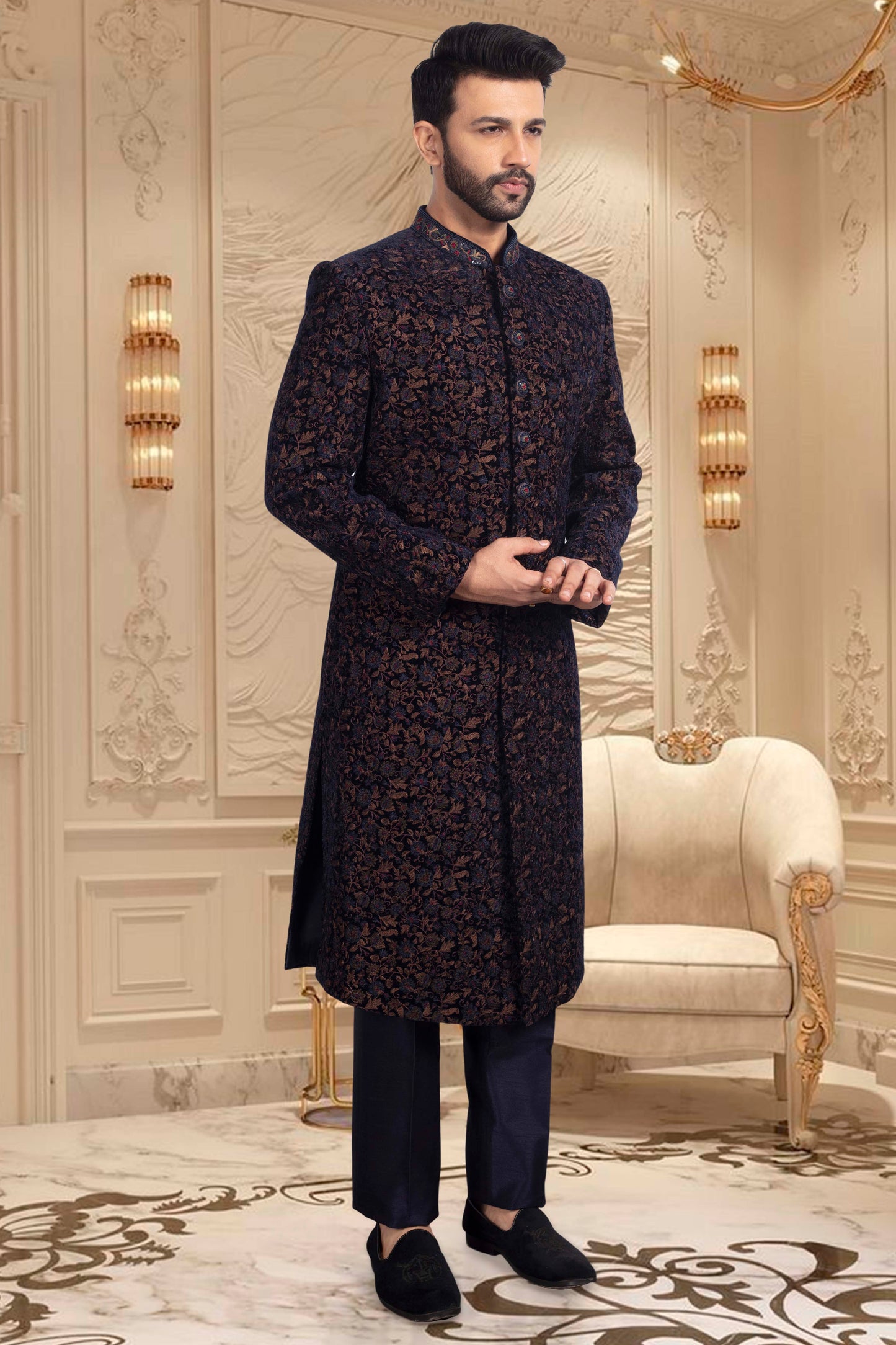 Mens Sherwani- R14-S58