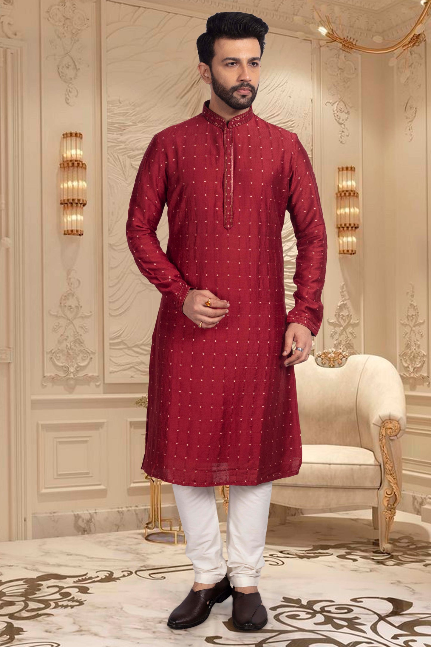 Groomsmen Kurta Pajama sample- U2S363