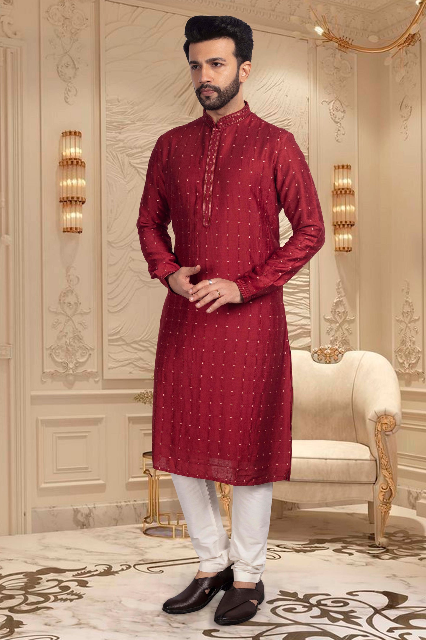 Groomsmen Kurta Pajama sample- U2S363