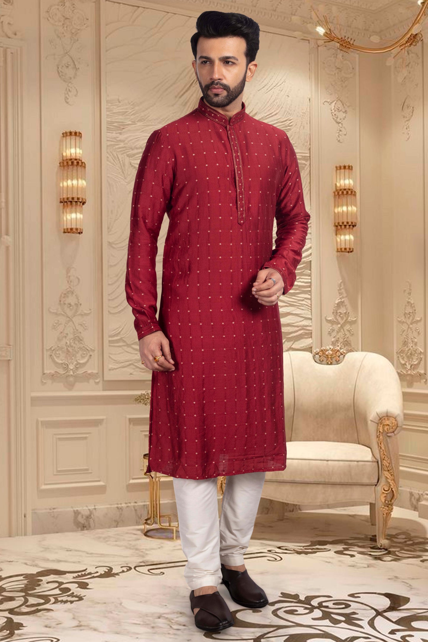 Groomsmen Kurta Pajama sample- U2S363