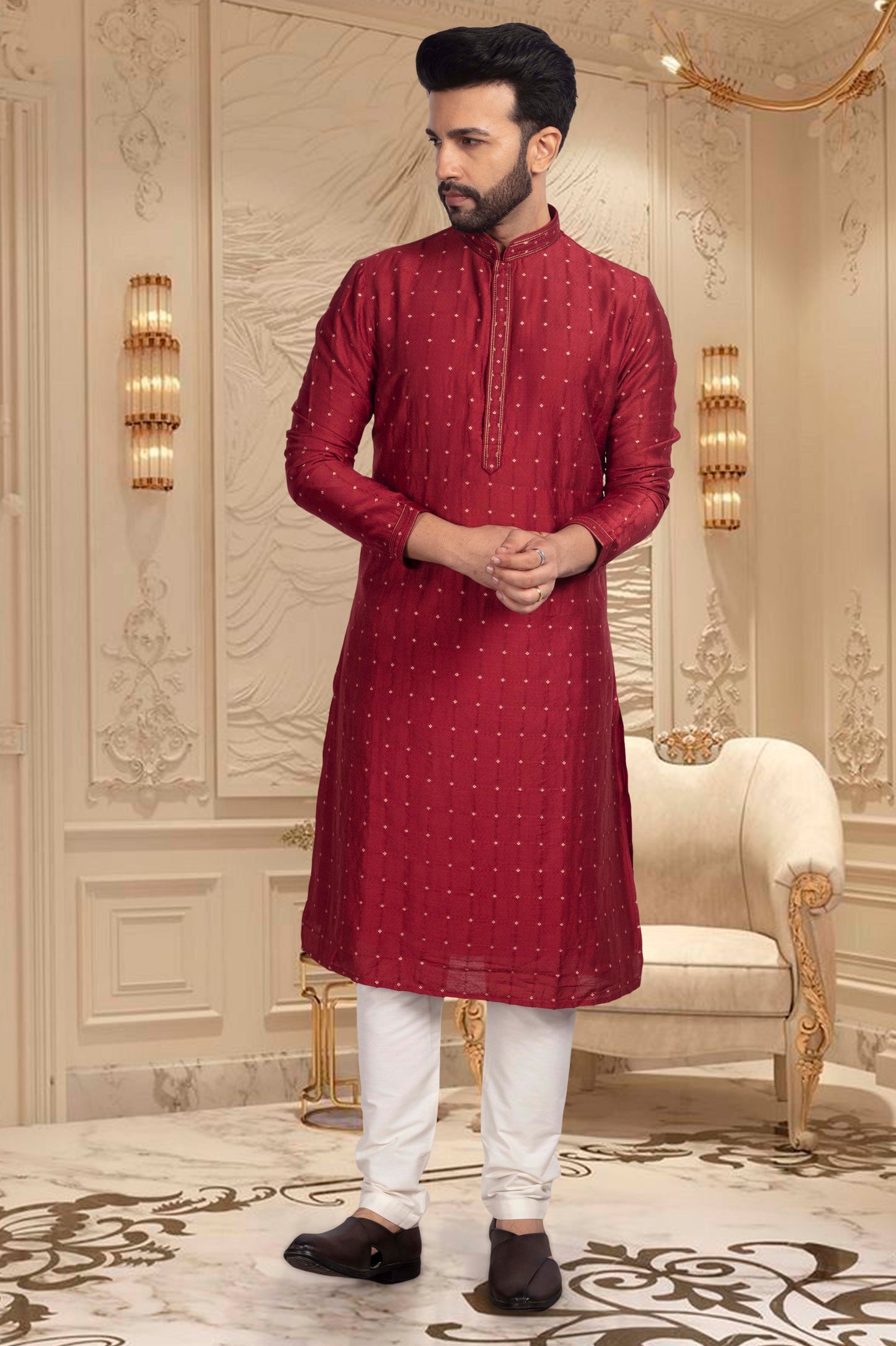 Groomsmen Kurta Pajama sample- U2S363