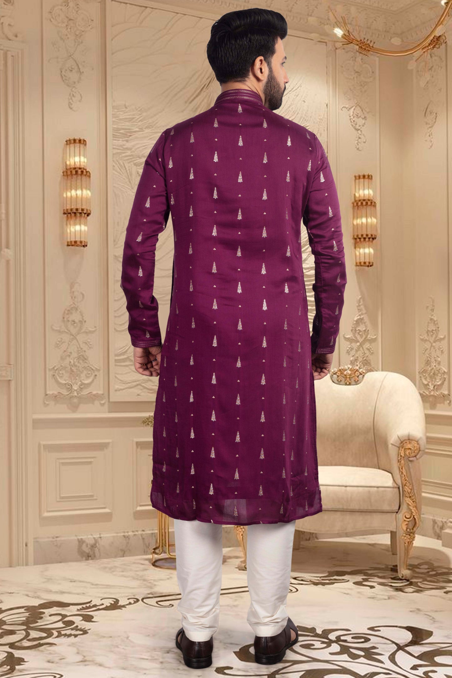 Groomsmen Kurta Pajama Sample- U2S364