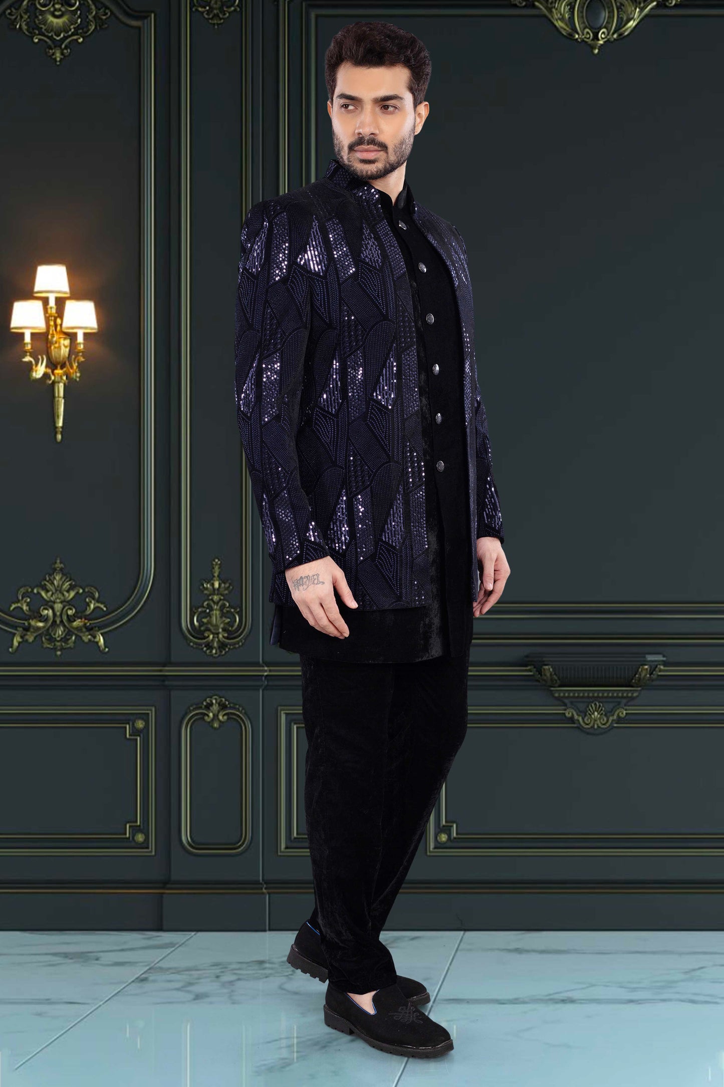 Mens Sherwani U2-S328