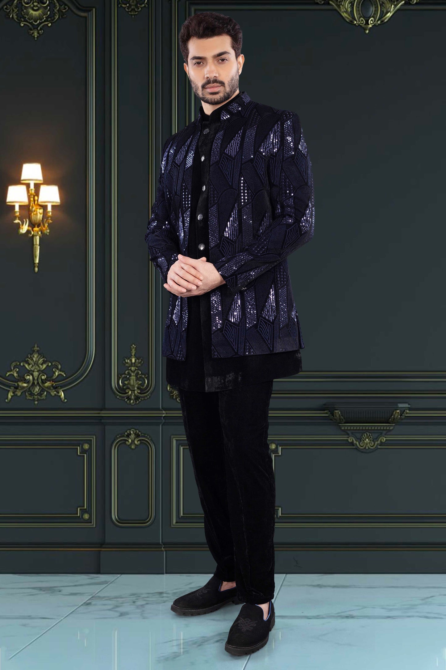 Mens Sherwani U2-S328