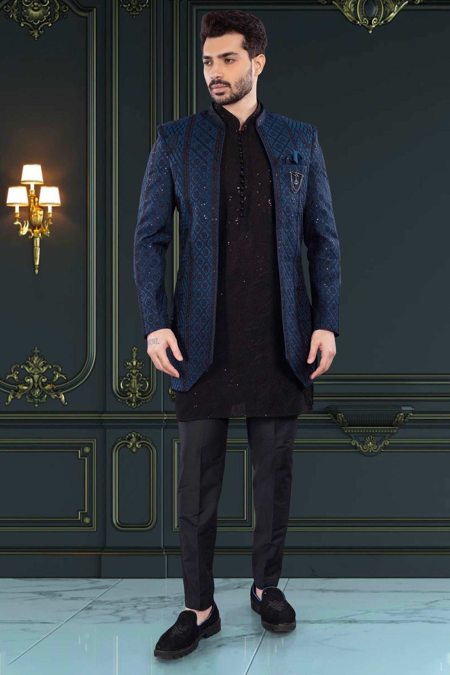 Mens Sherwani U2-S327