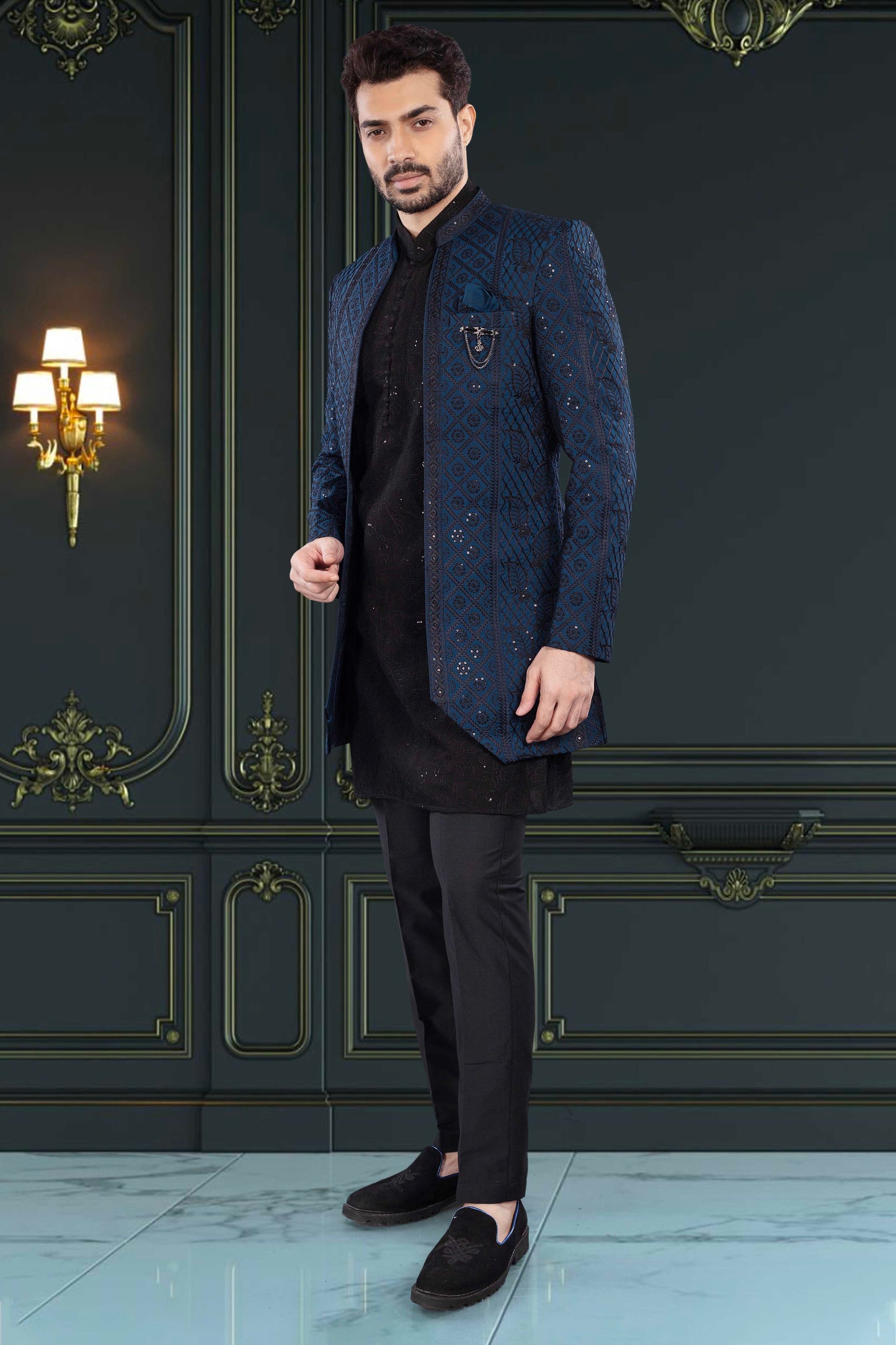 Mens Sherwani U2-S327