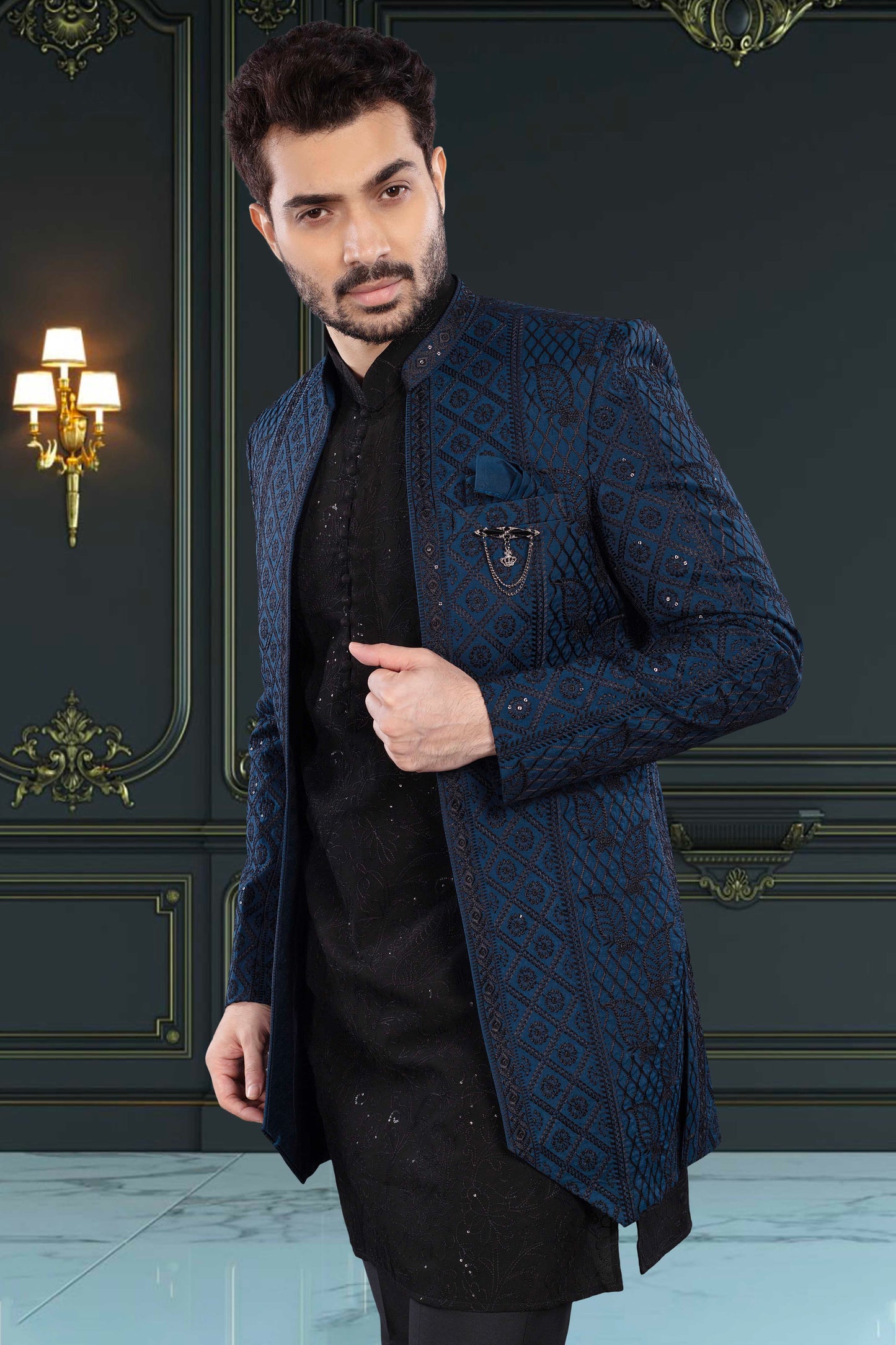 Mens Sherwani U2-S327