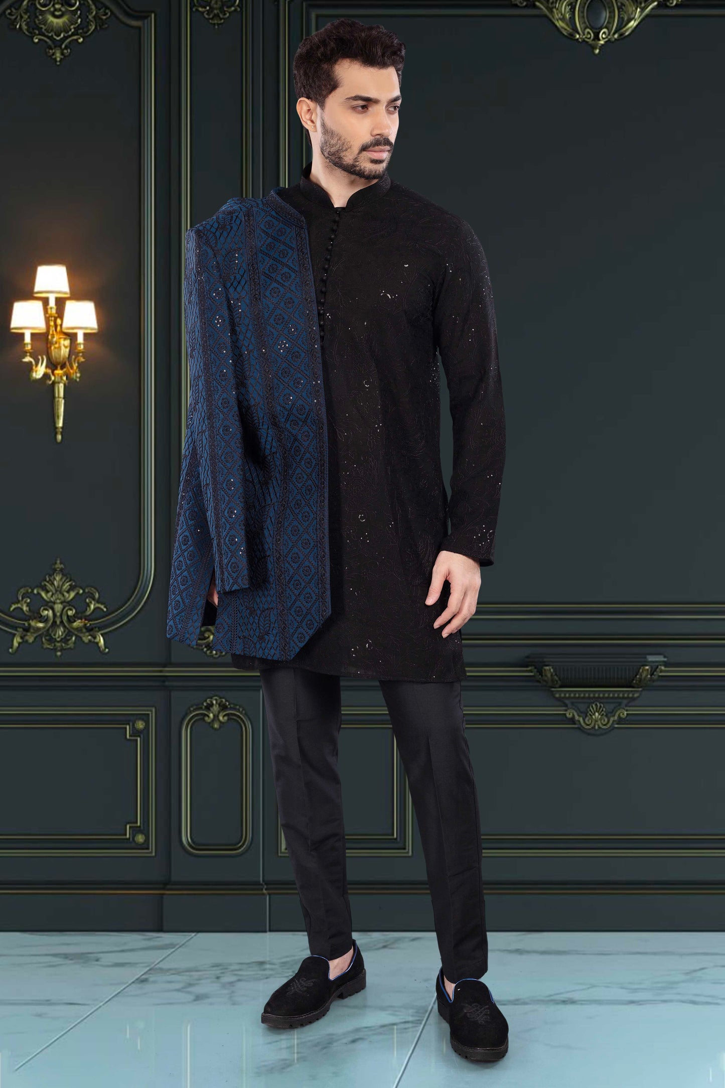 Mens Sherwani U2-S327