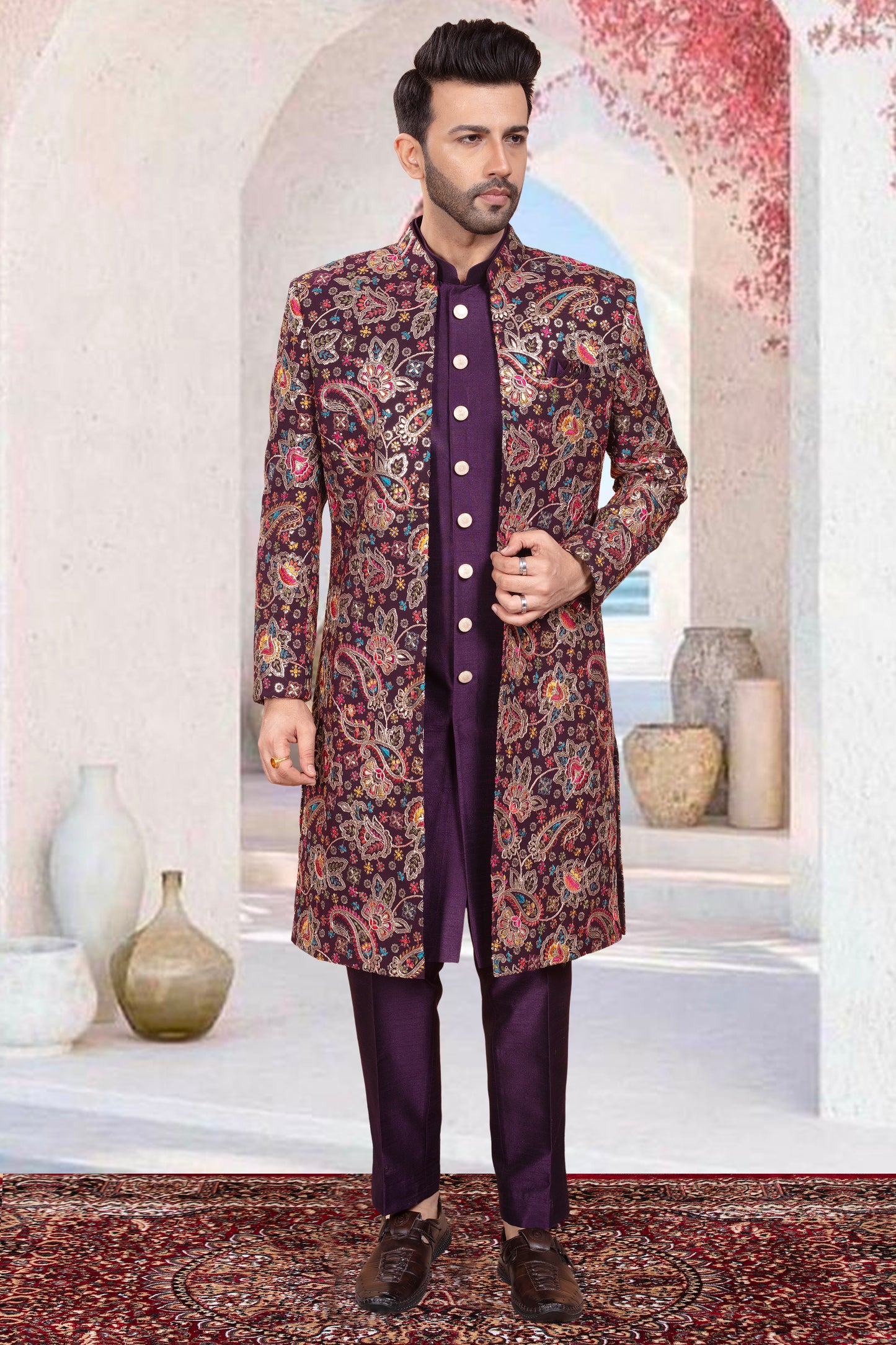 Mens Sherwani- S10-S04