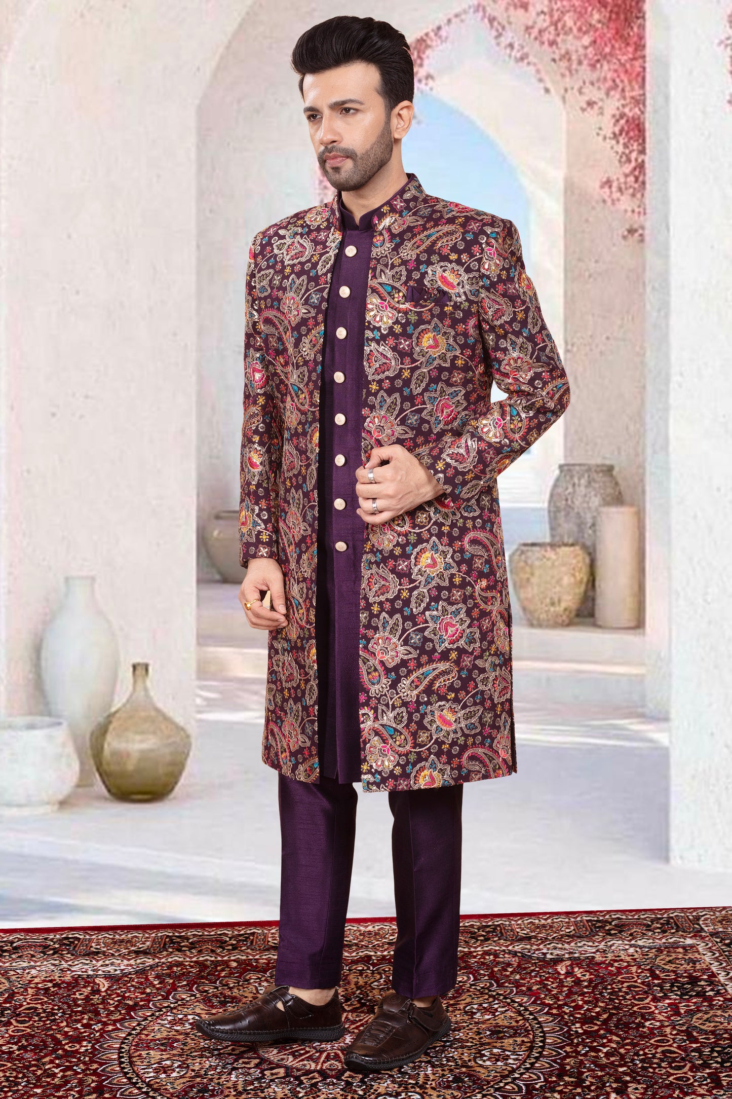 Mens Sherwani- S10-S04