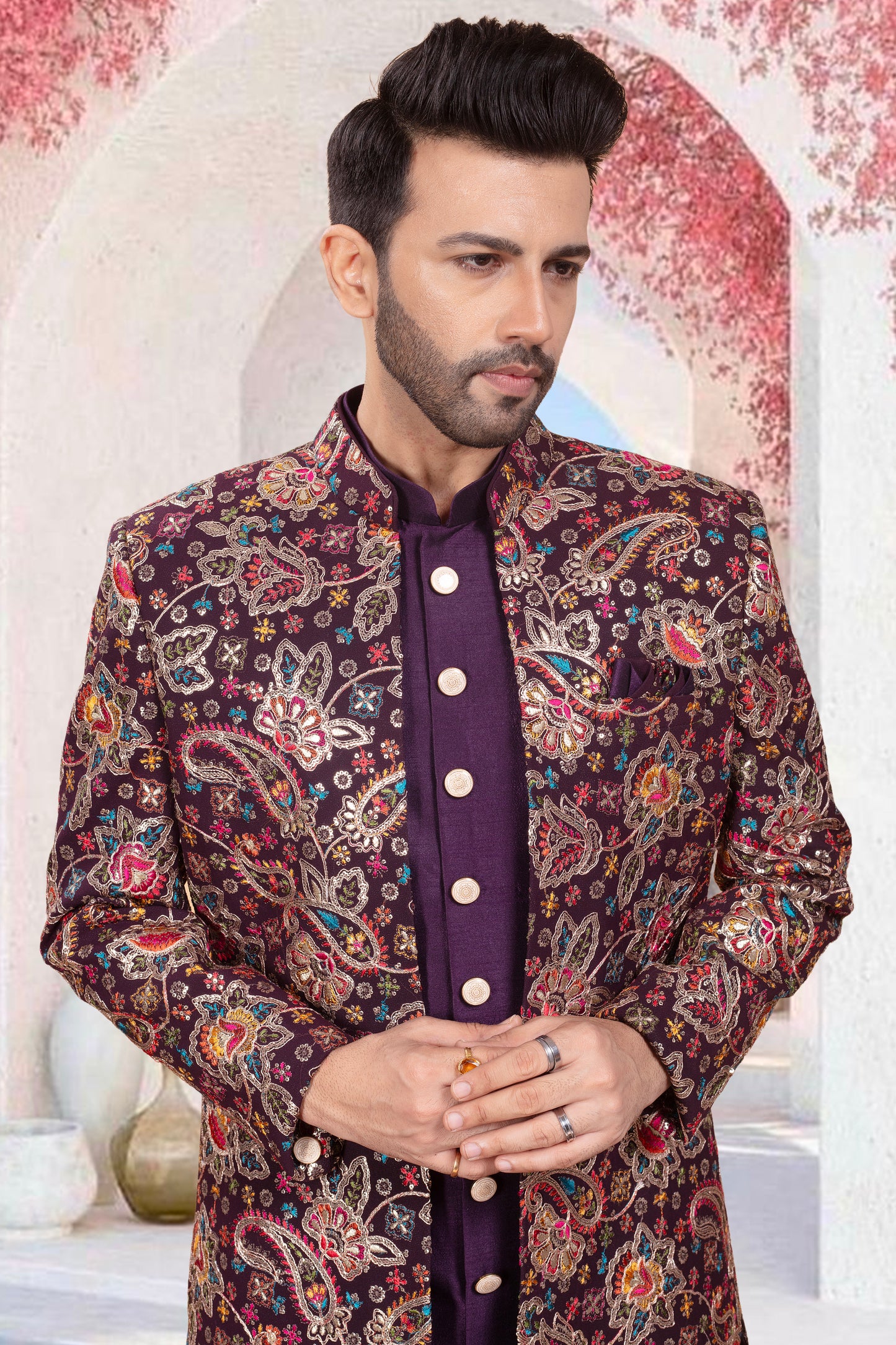 Mens Sherwani- S10-S04