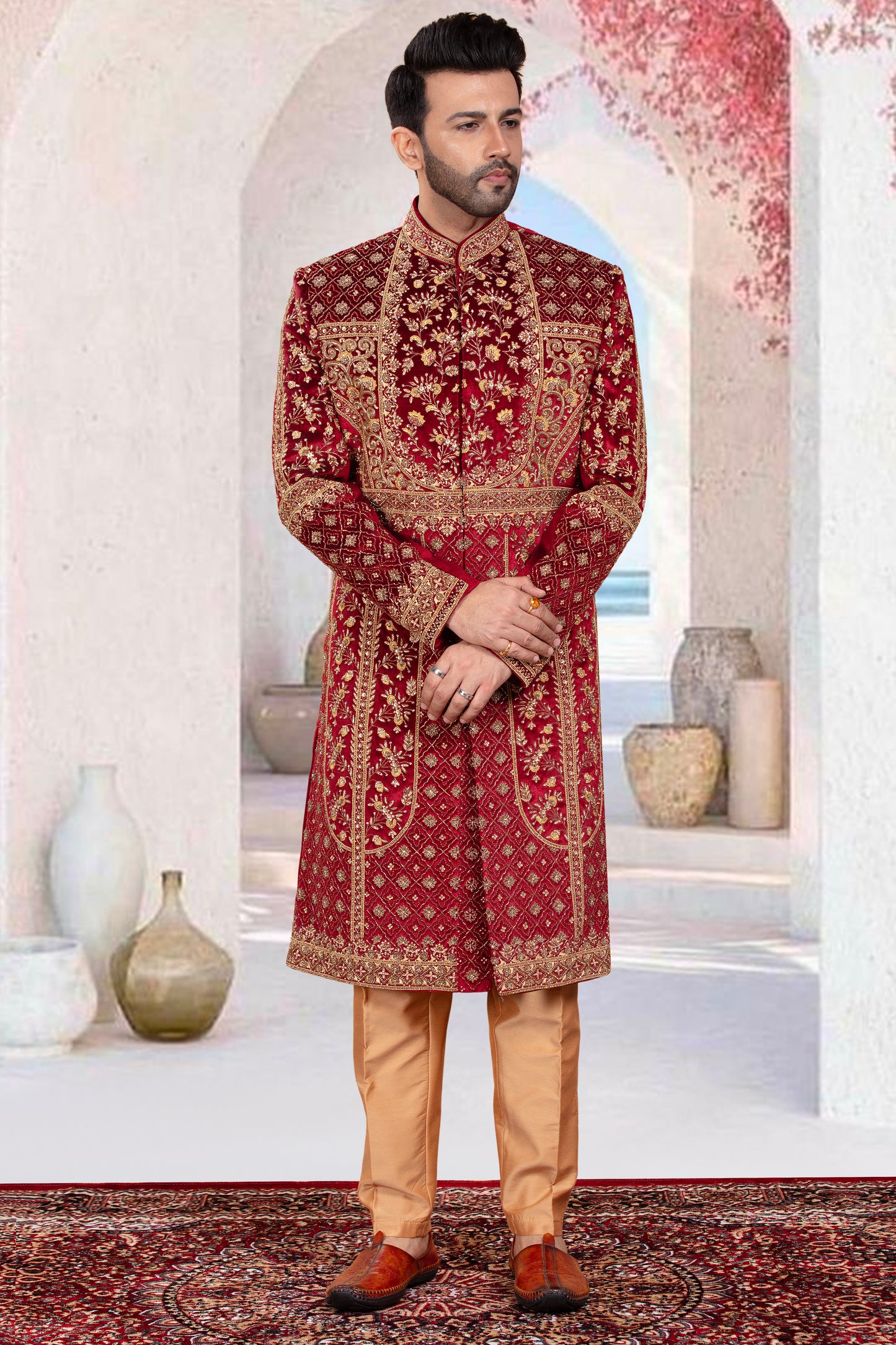 Mens Sherwani- M42-S147