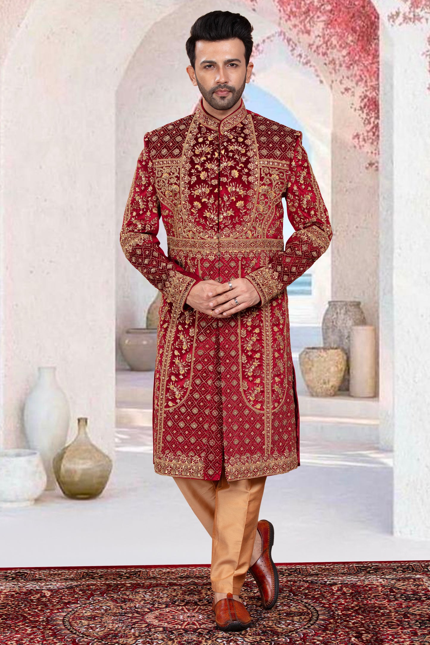 Mens Sherwani- M42-S147