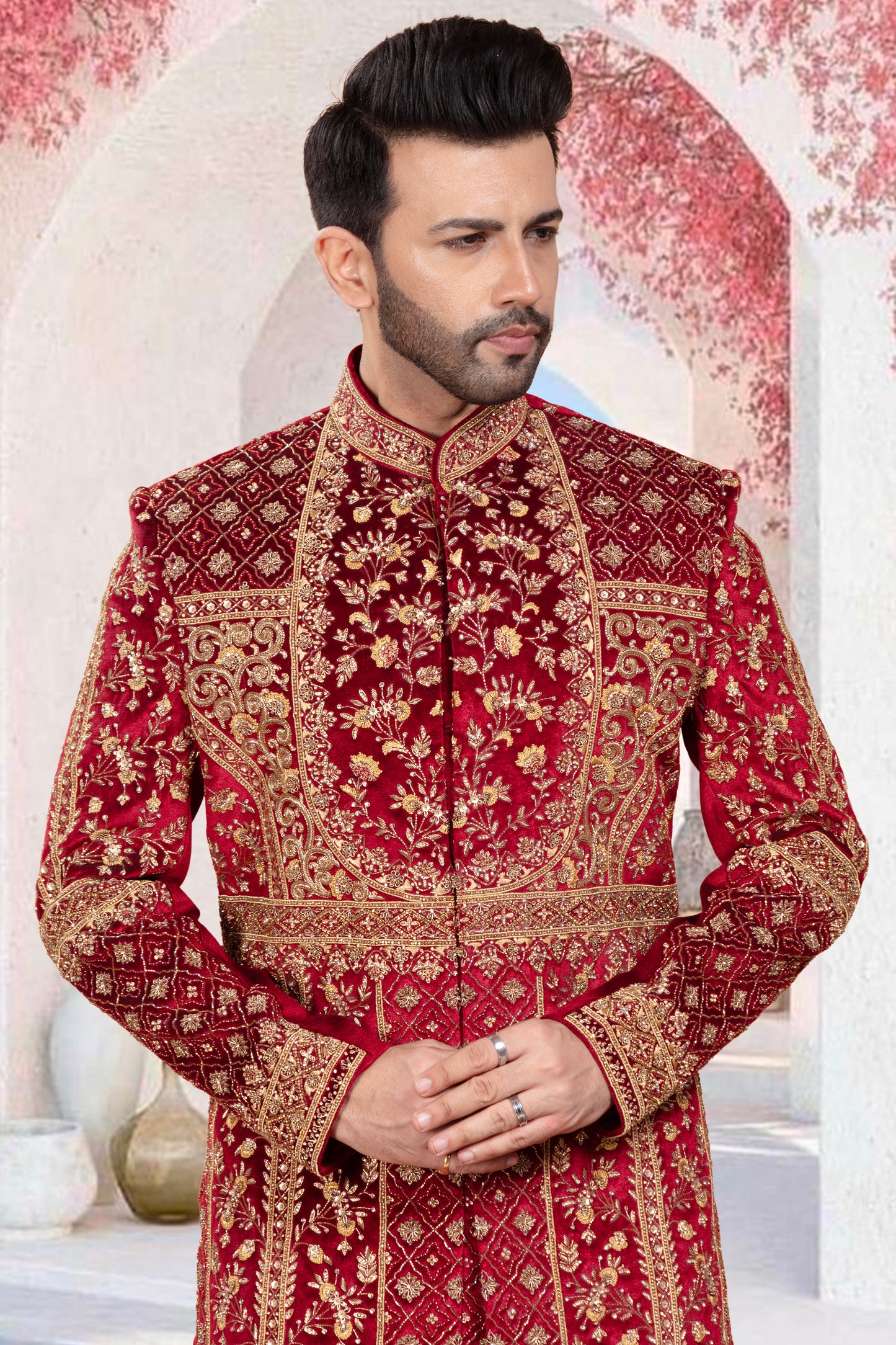 Mens Sherwani- M42-S147