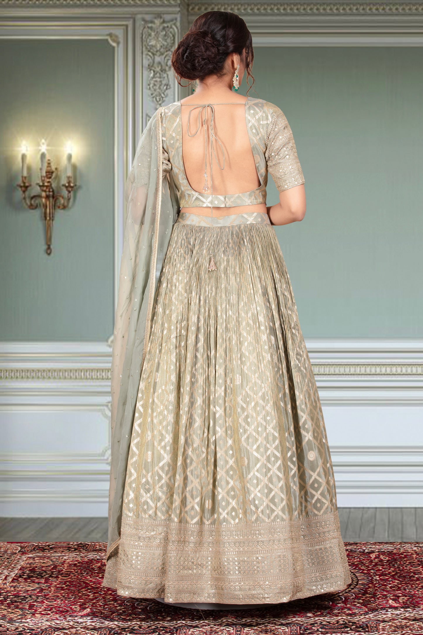 Party Wear Lehenga D-345