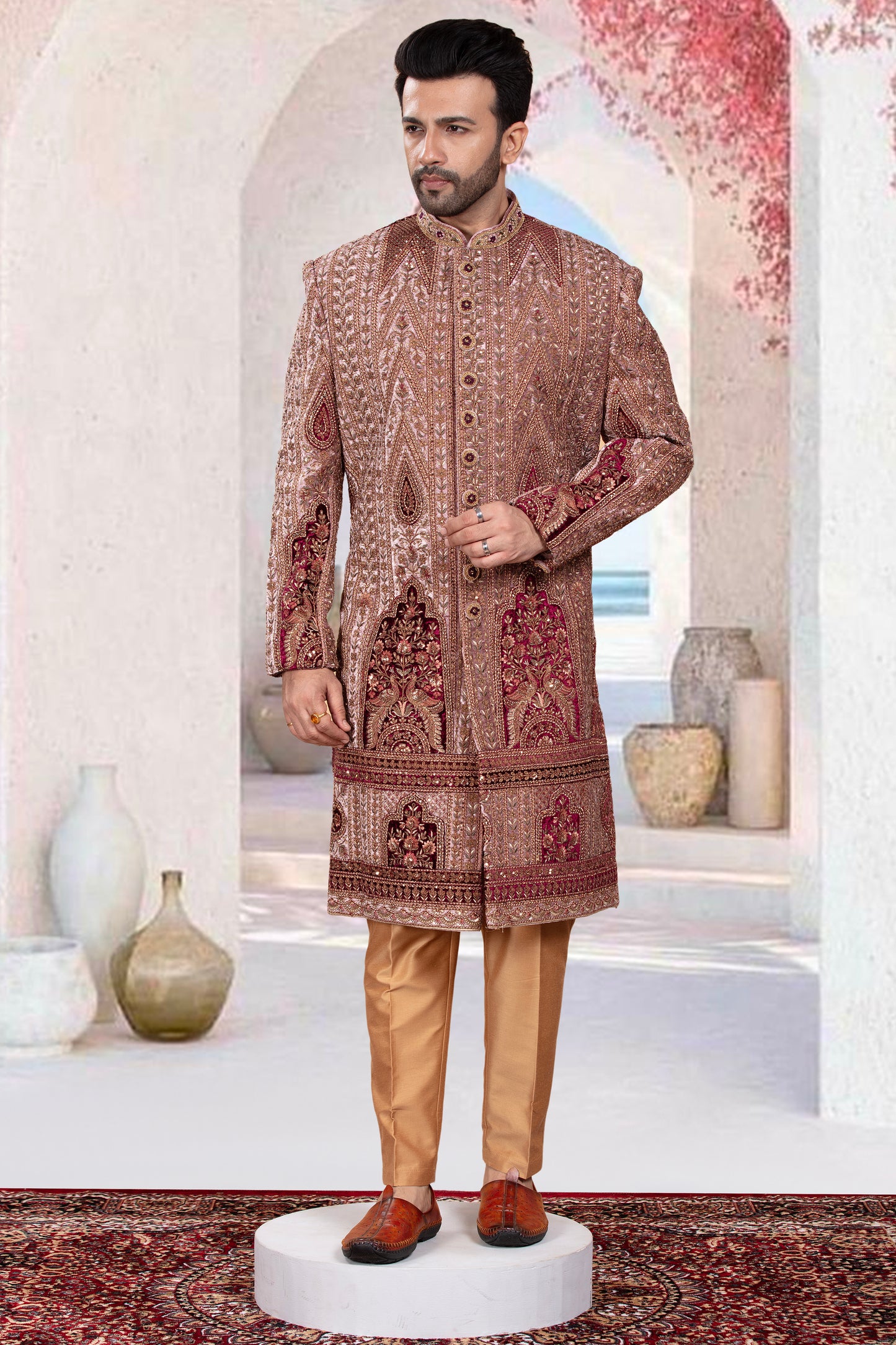 Mens Sherwani- M42-S140